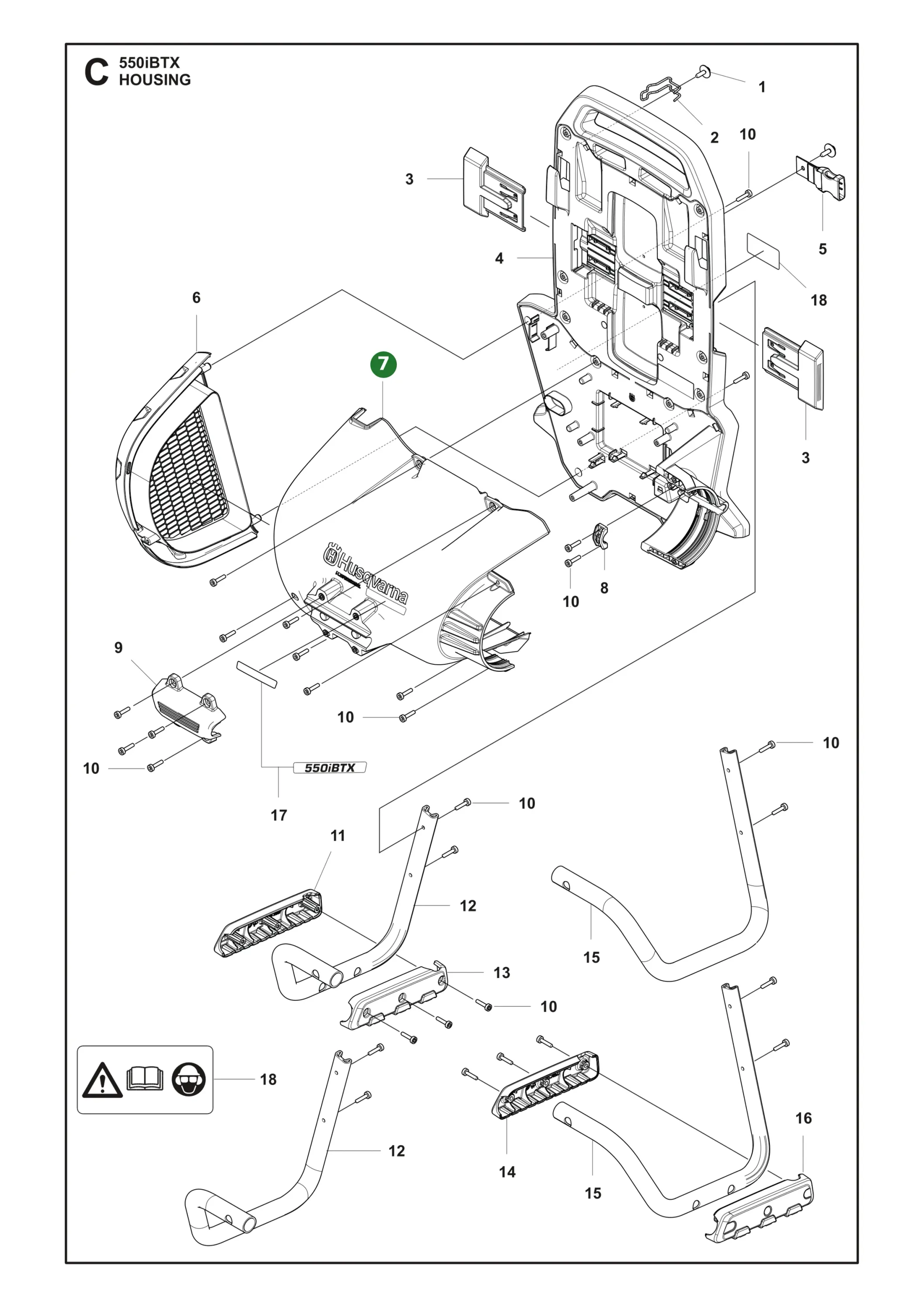 Position im Ersatzteilkatalog
