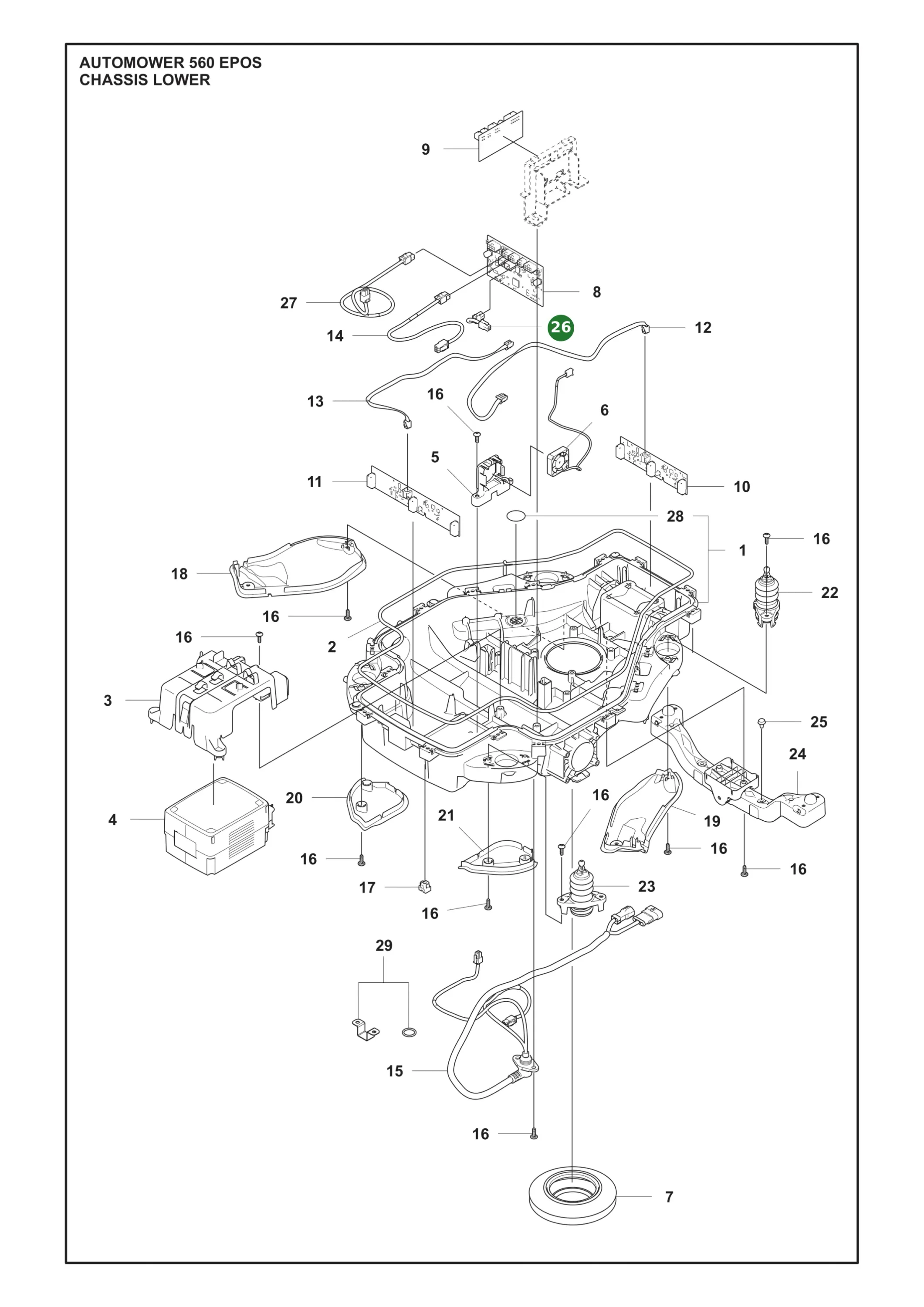 Position im Ersatzteilkatalog