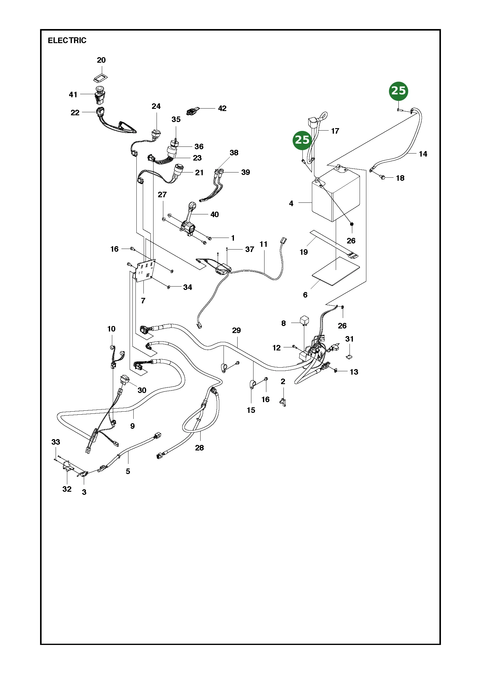 Position im Ersatzteilkatalog