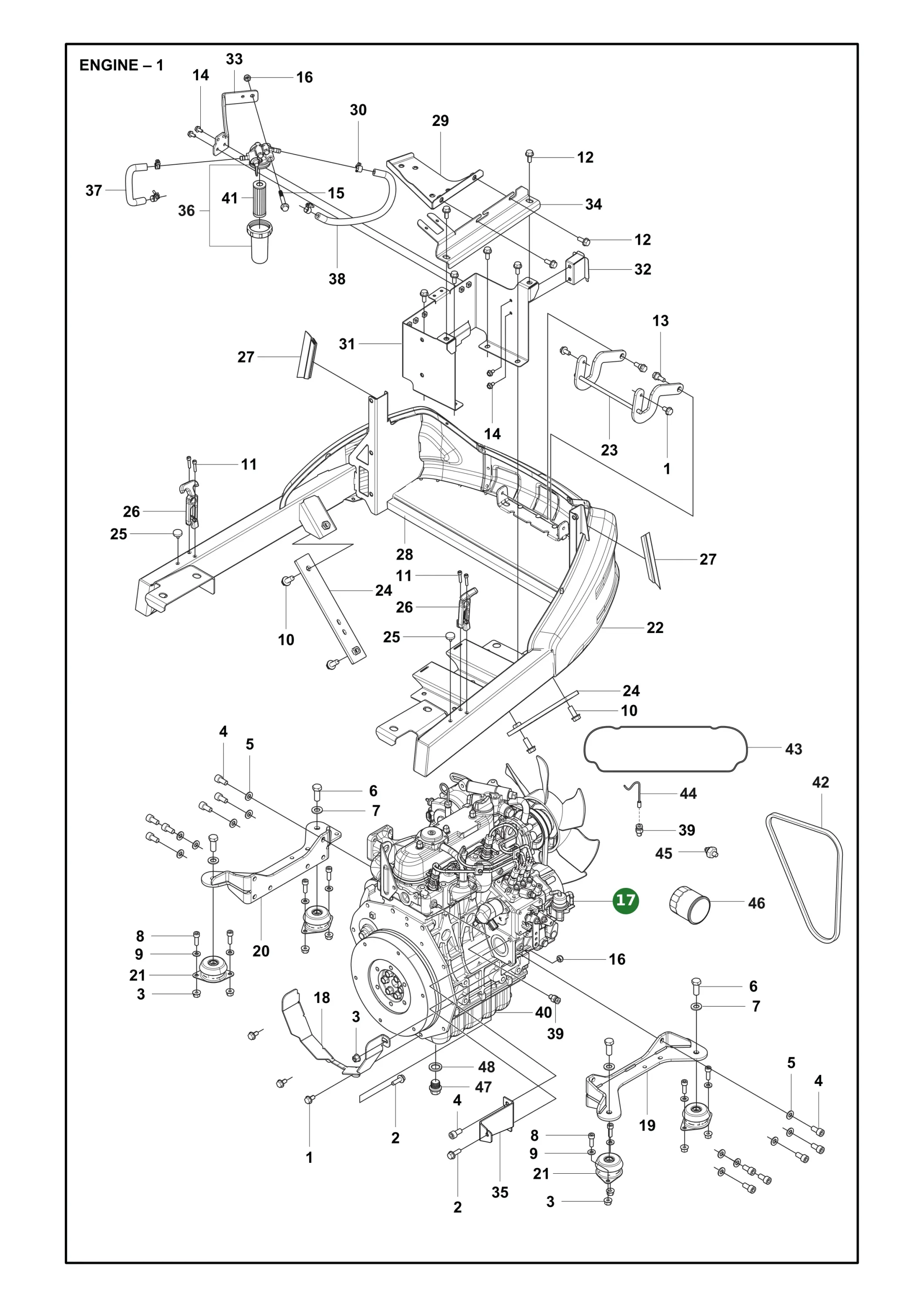 Position im Ersatzteilkatalog