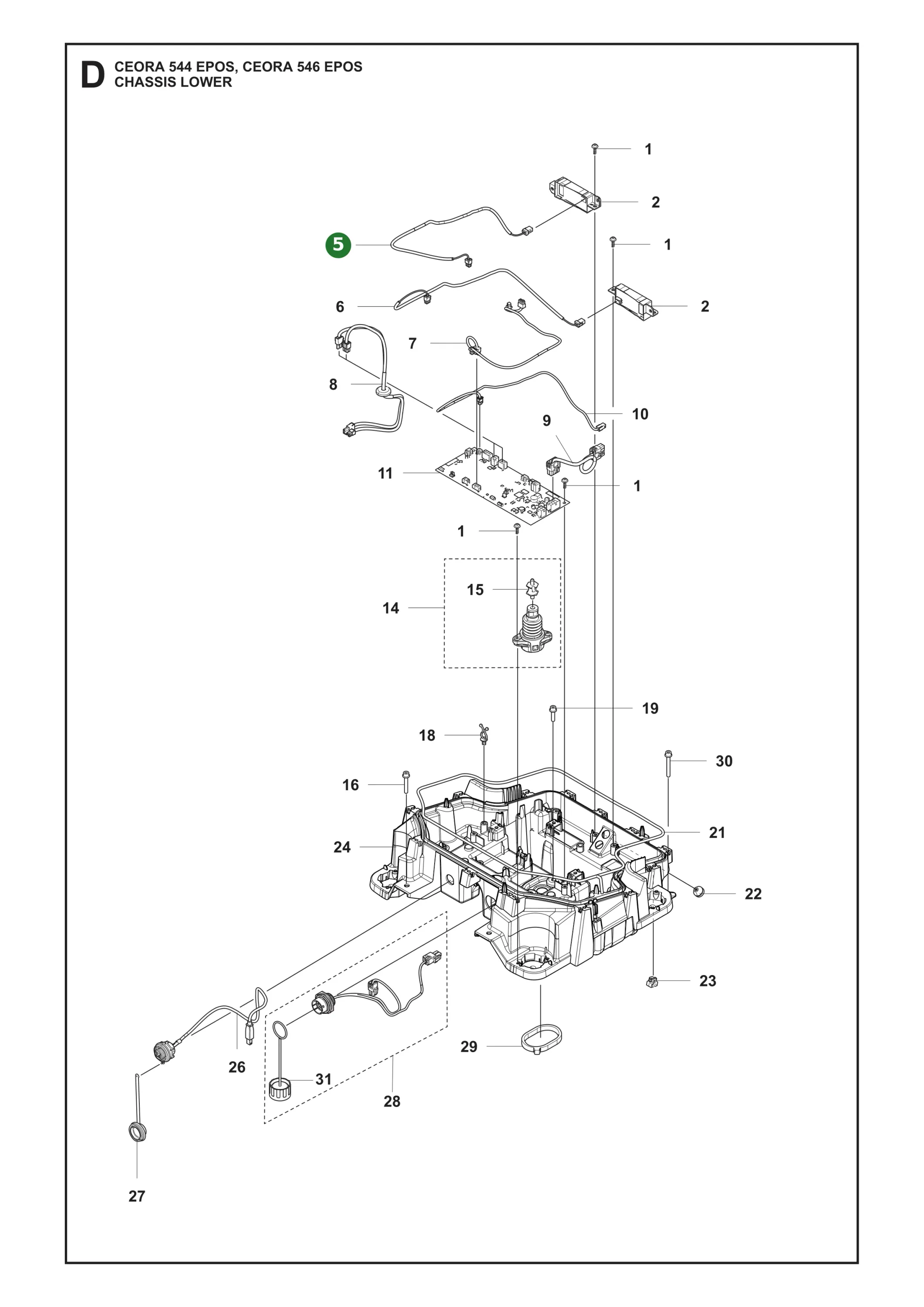 Position im Ersatzteilkatalog
