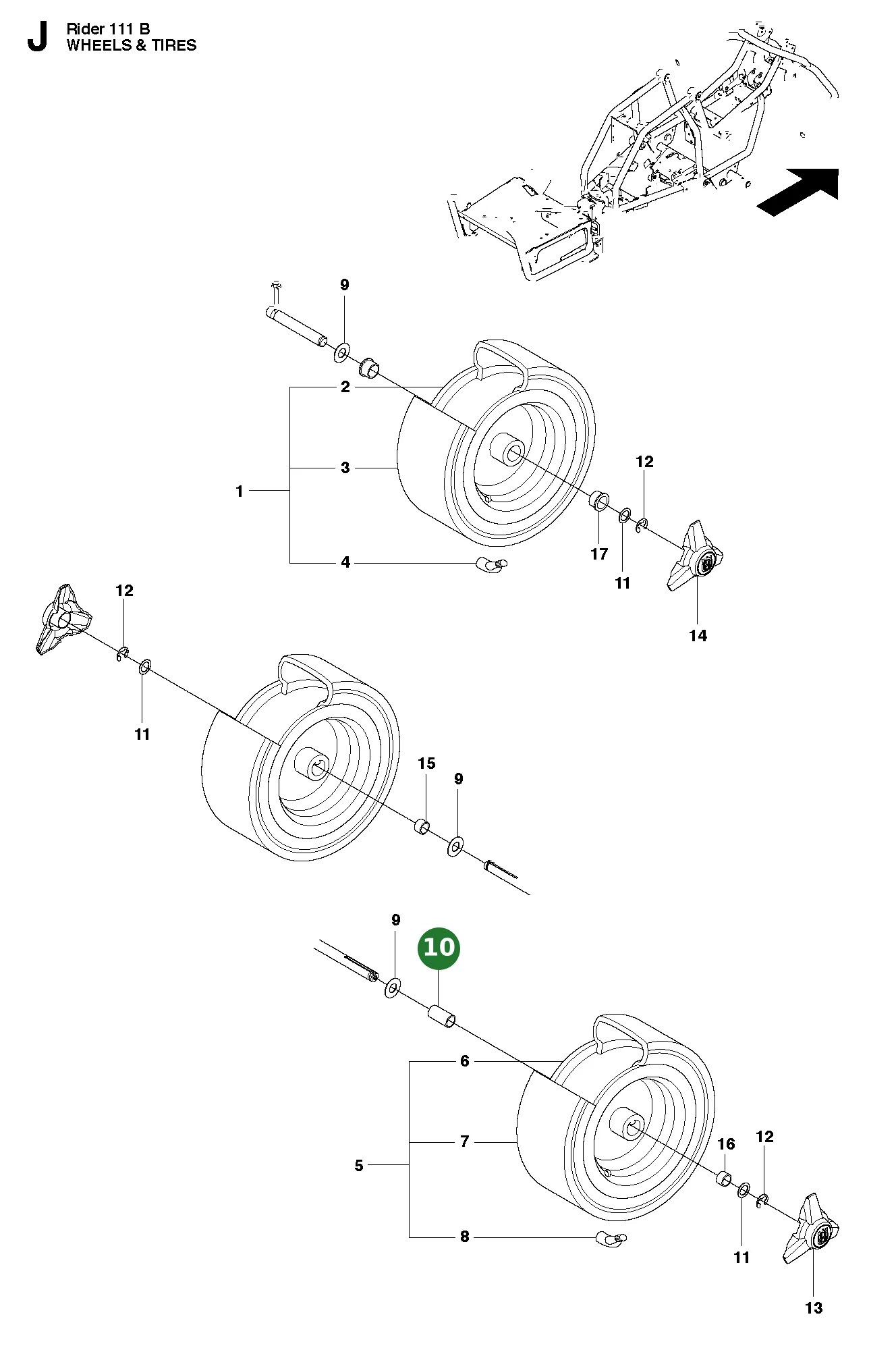Position im Ersatzteilkatalog