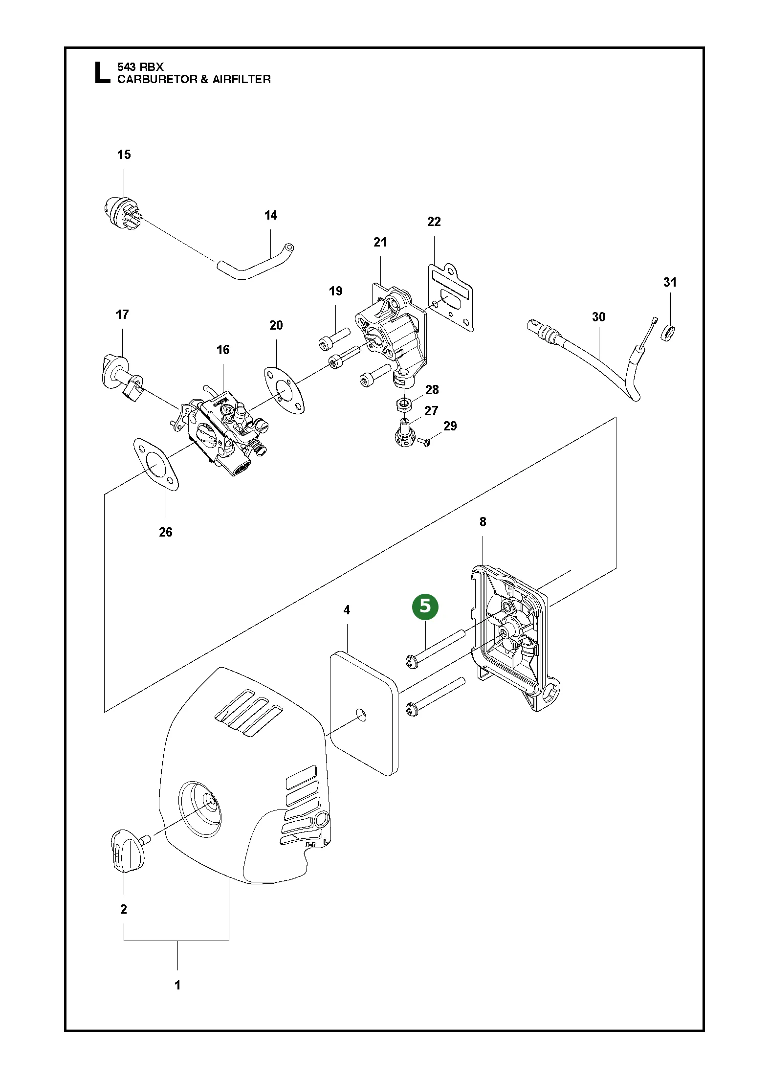 Position im Ersatzteilkatalog
