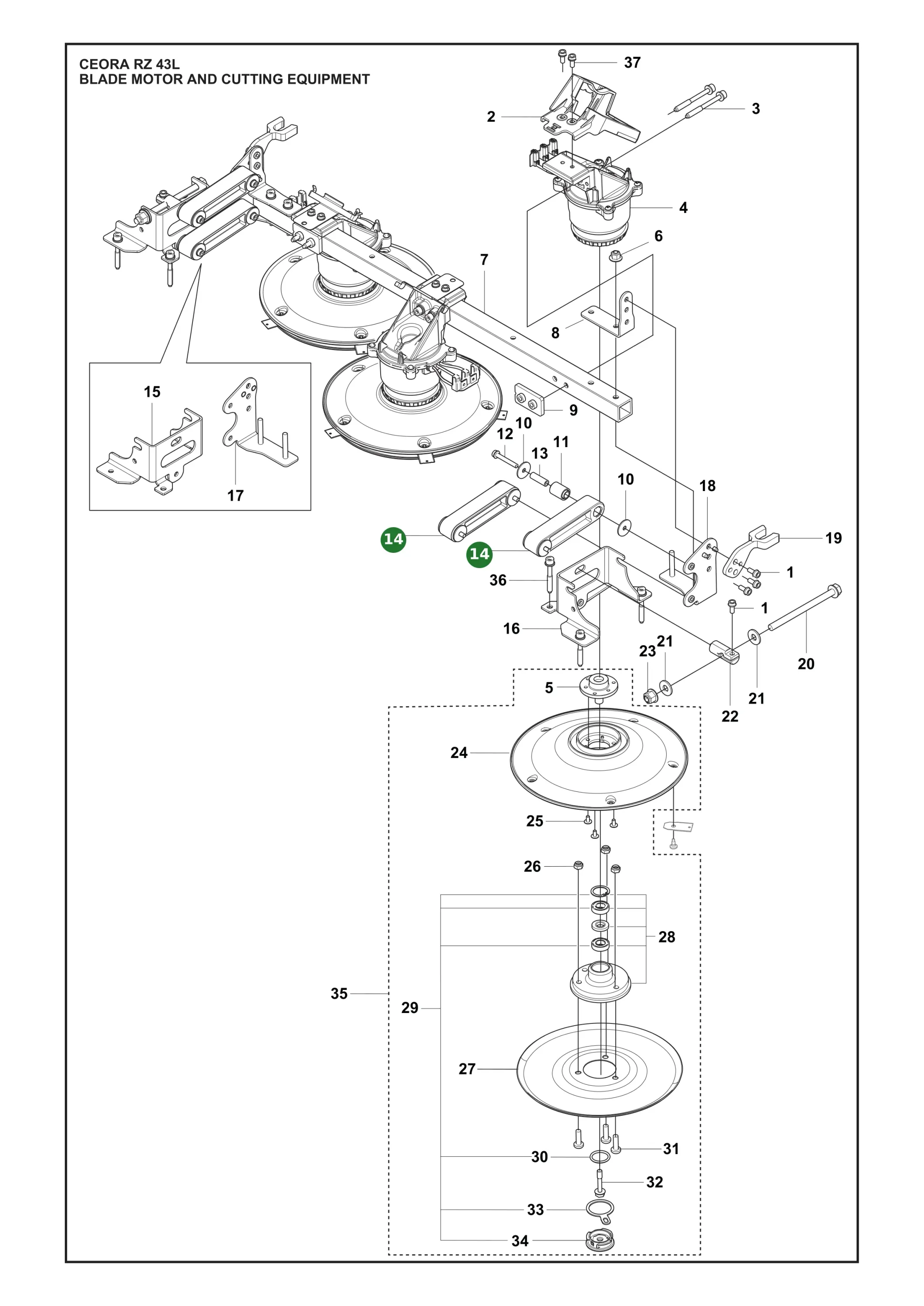 Position im Ersatzteilkatalog