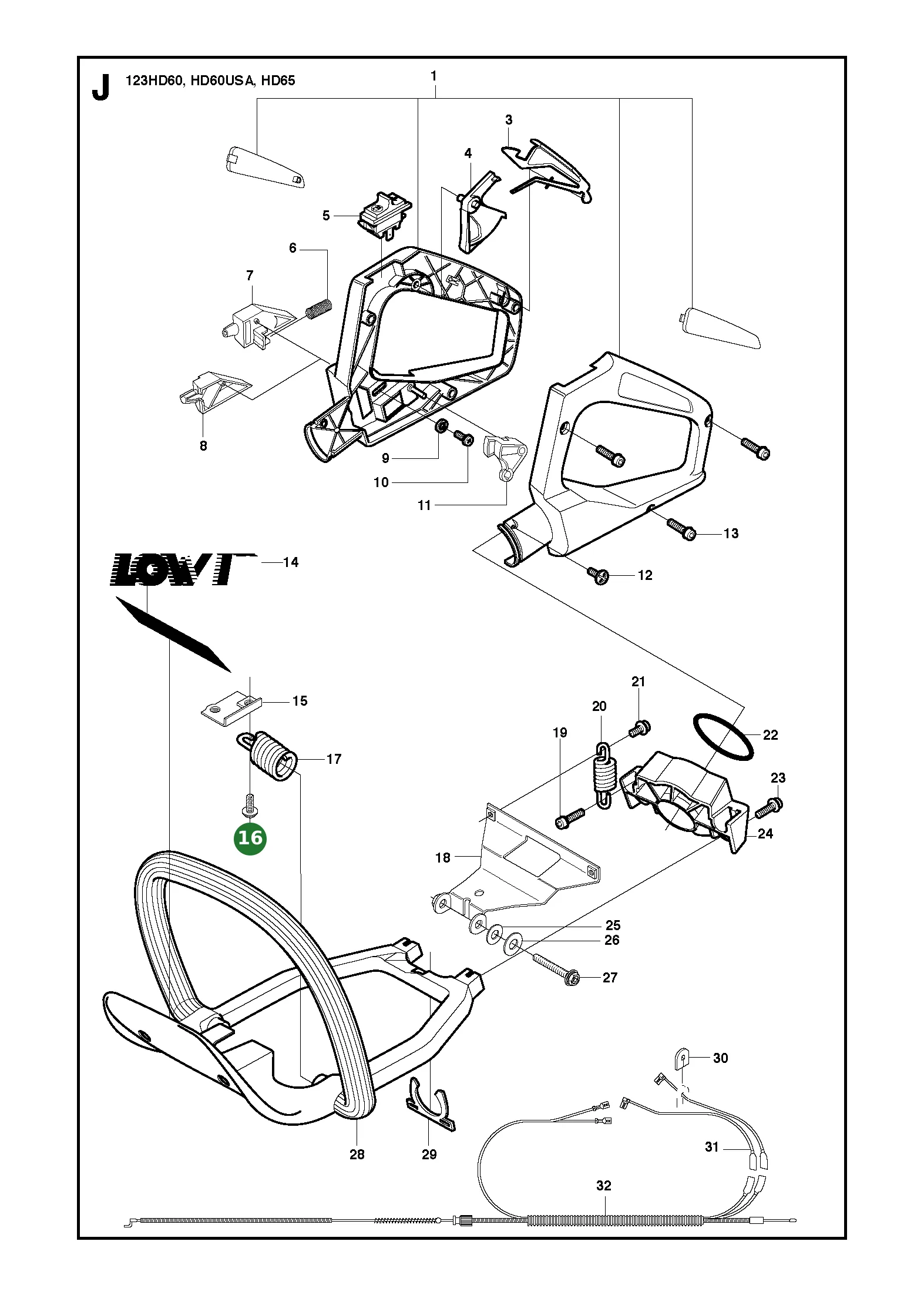 Position im Ersatzteilkatalog