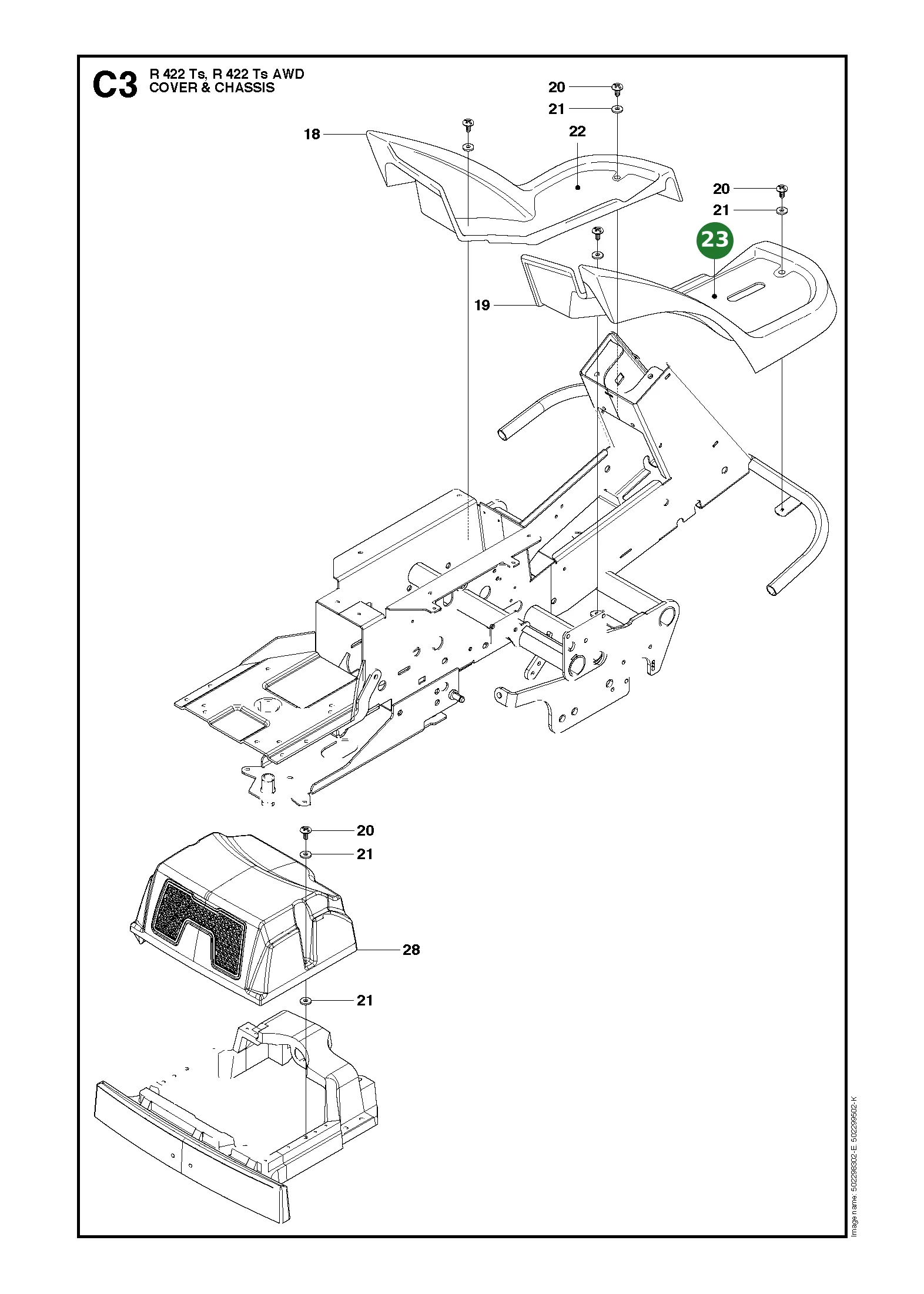 Position im Ersatzteilkatalog