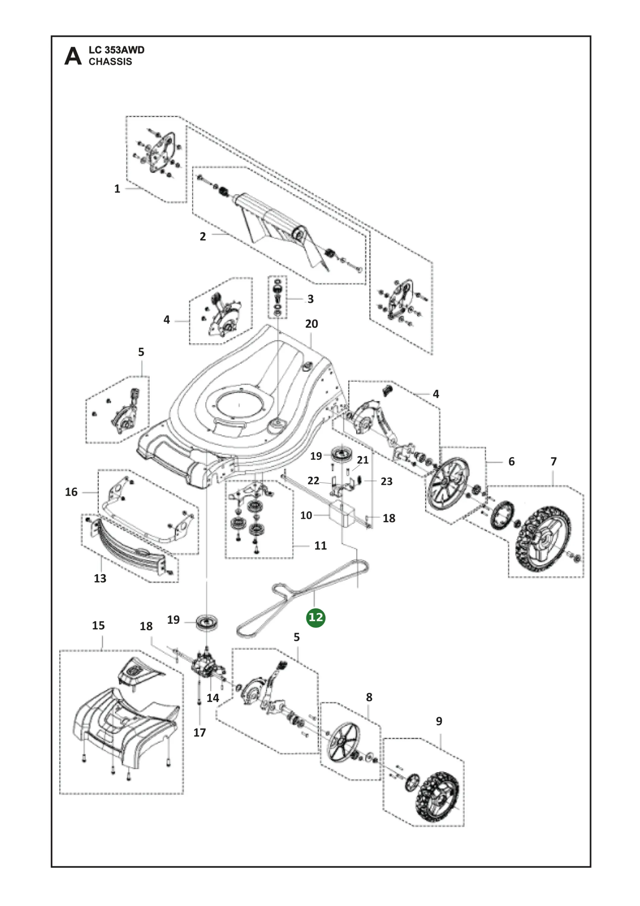 Position im Ersatzteilkatalog