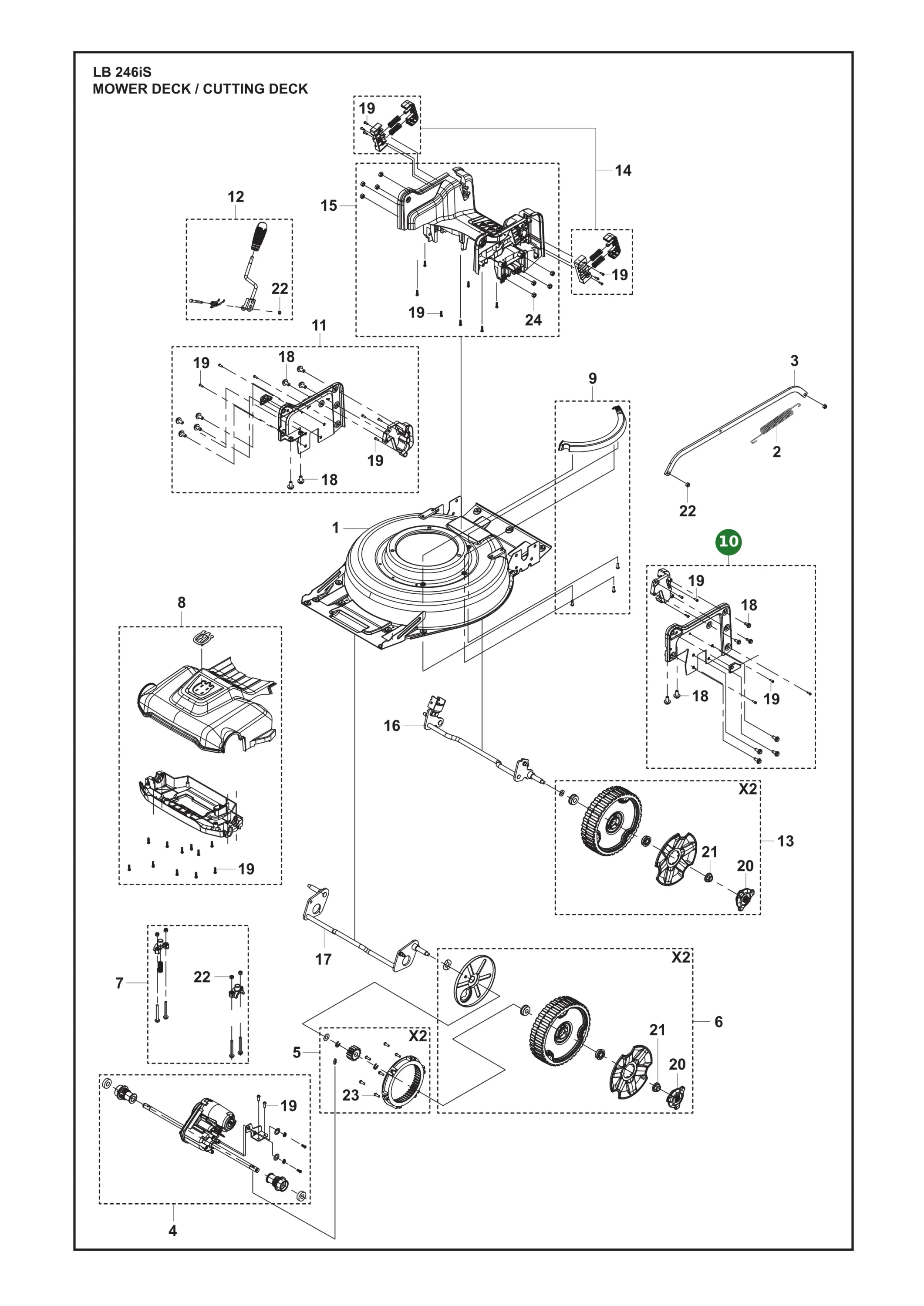 Position im Ersatzteilkatalog