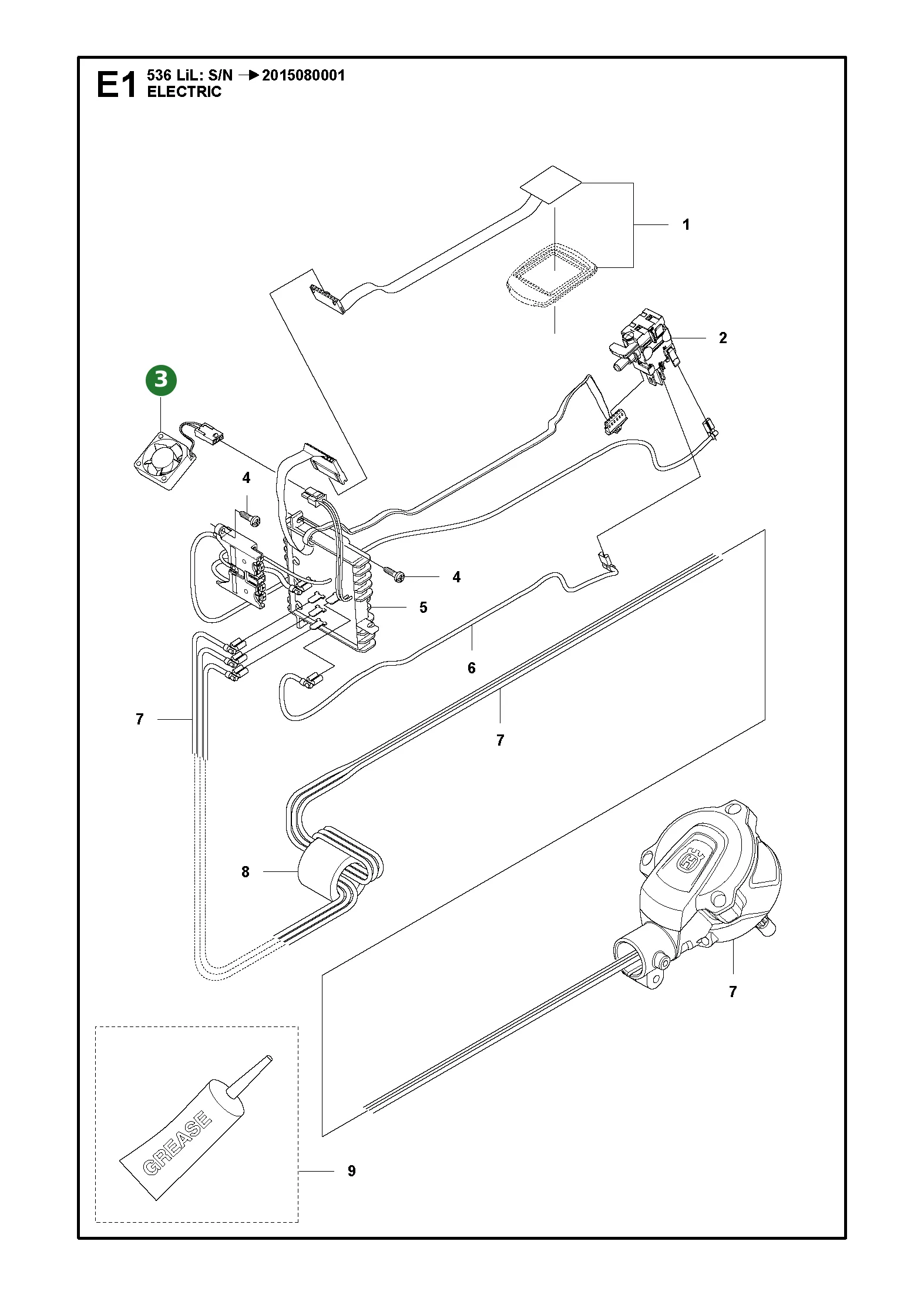 Position im Ersatzteilkatalog