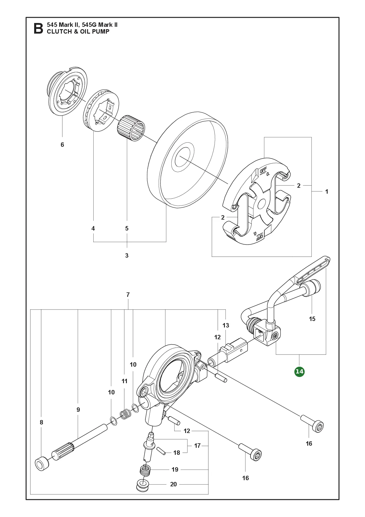 &Ouml;lschlauch f&uuml;r Husqvarna Motors&auml;gen