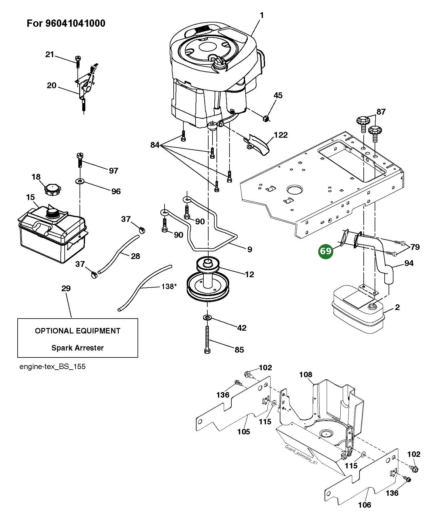 Position im Ersatzteilkatalog