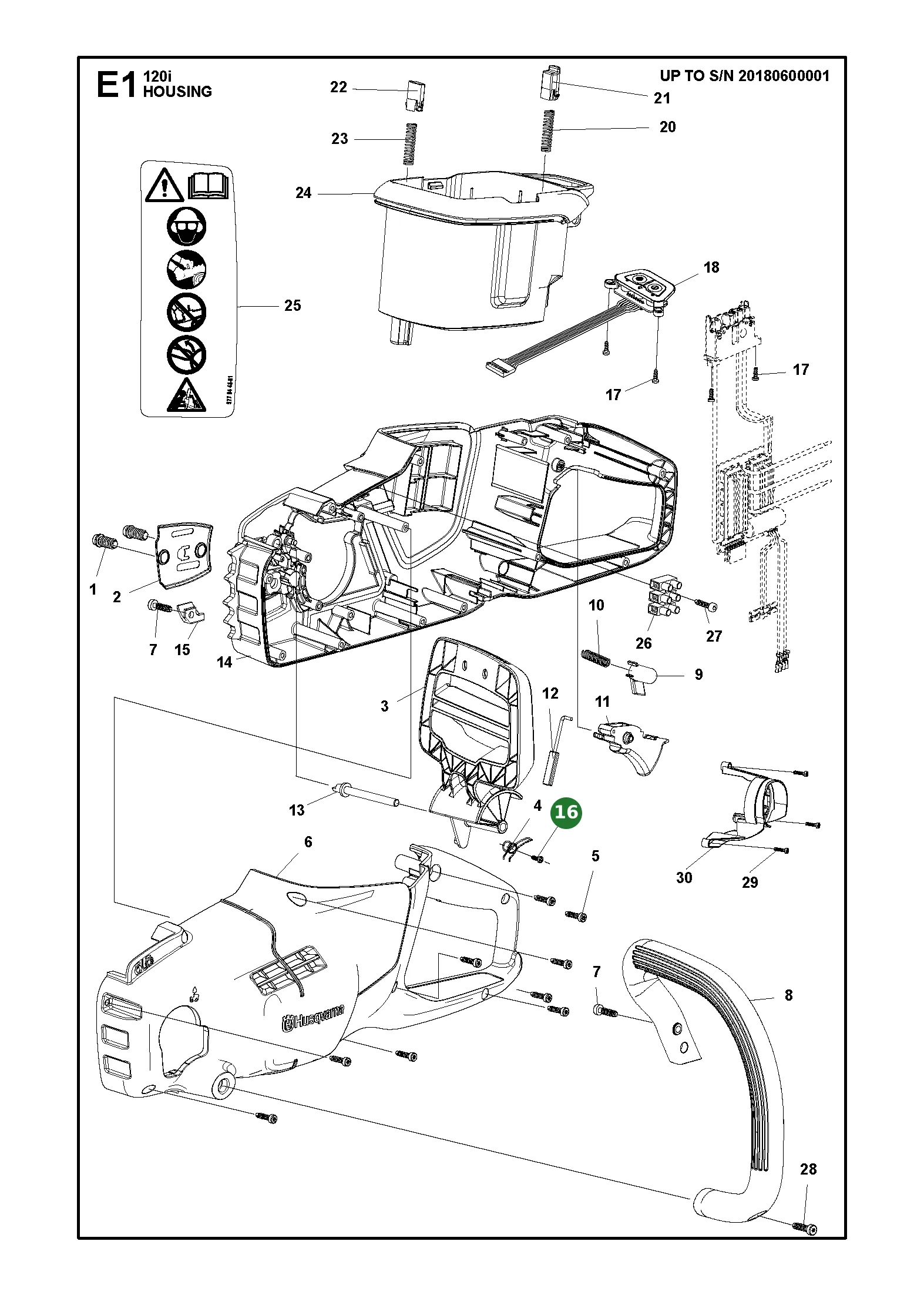 Position im Ersatzteilkatalog