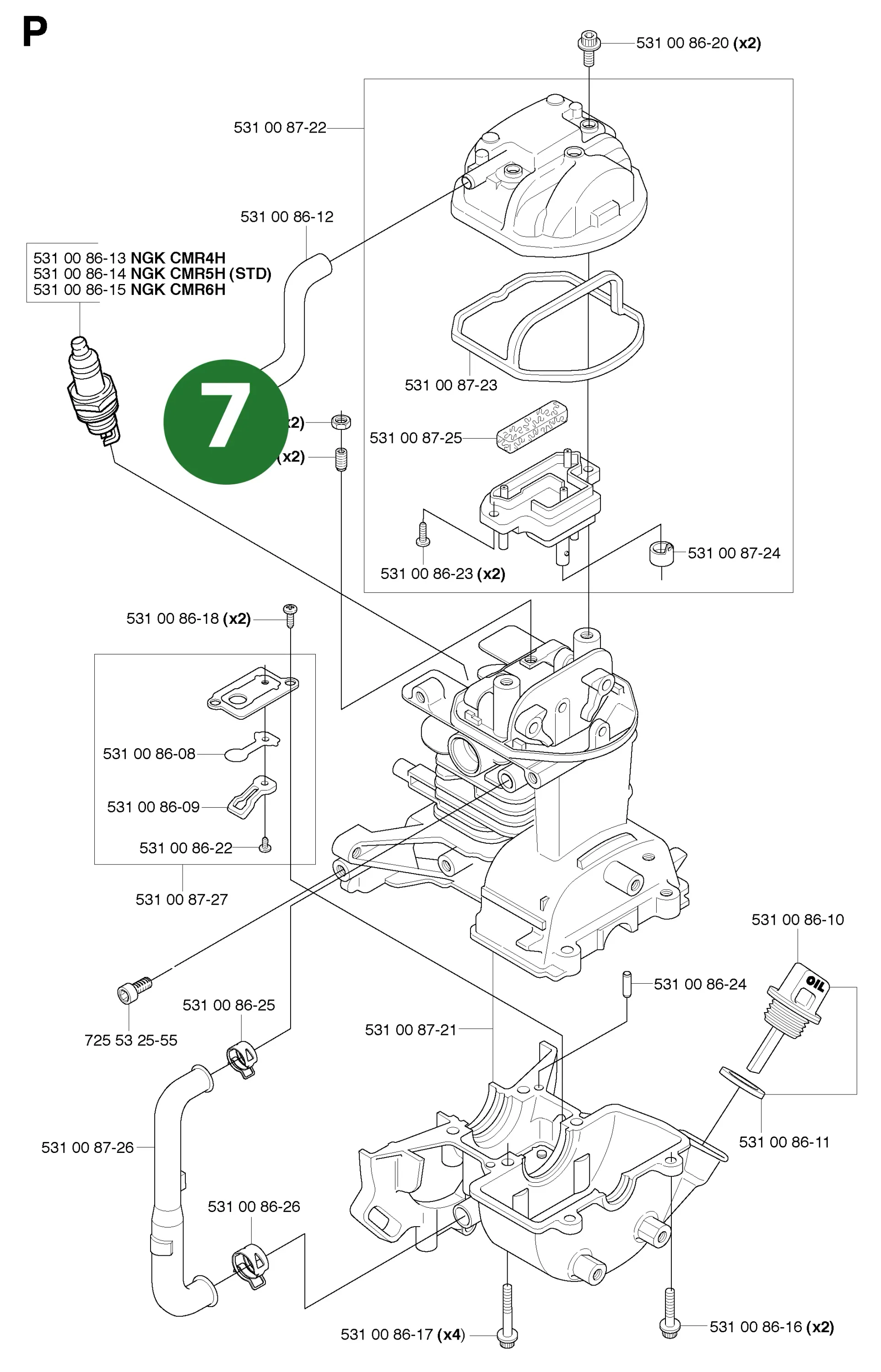 Position im Ersatzteilkatalog