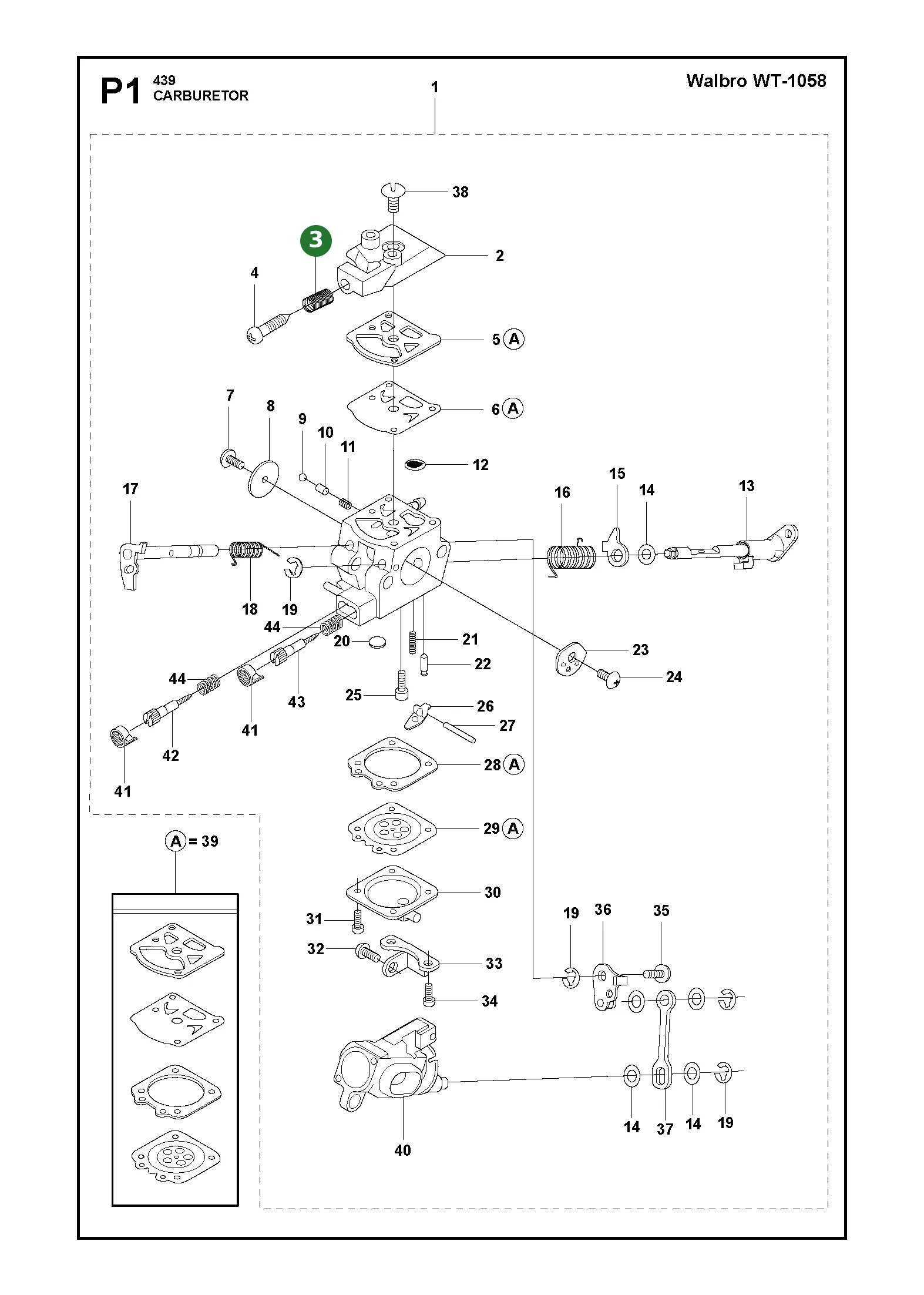 Position im Ersatzteilkatalog