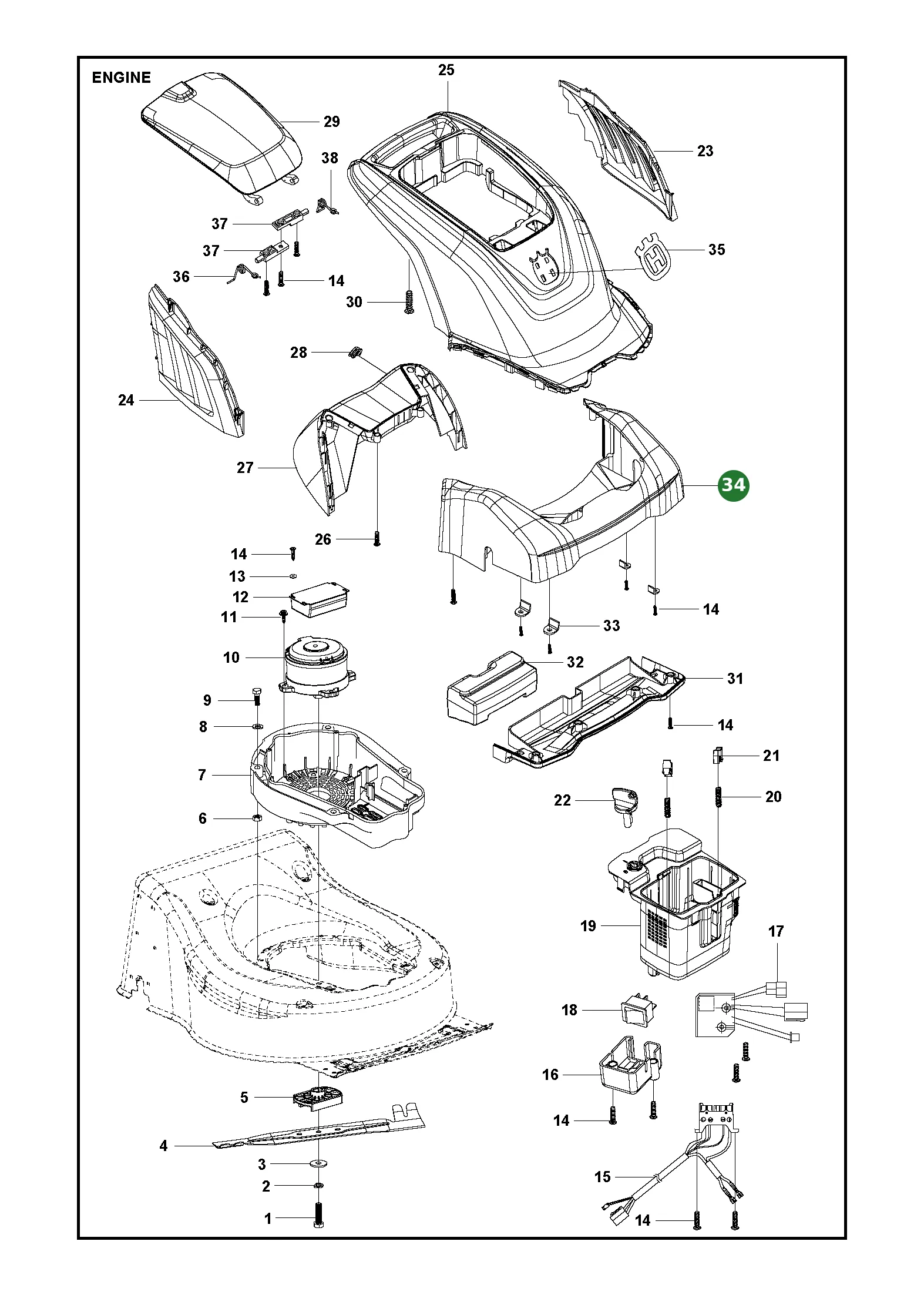 Position im Ersatzteilkatalog