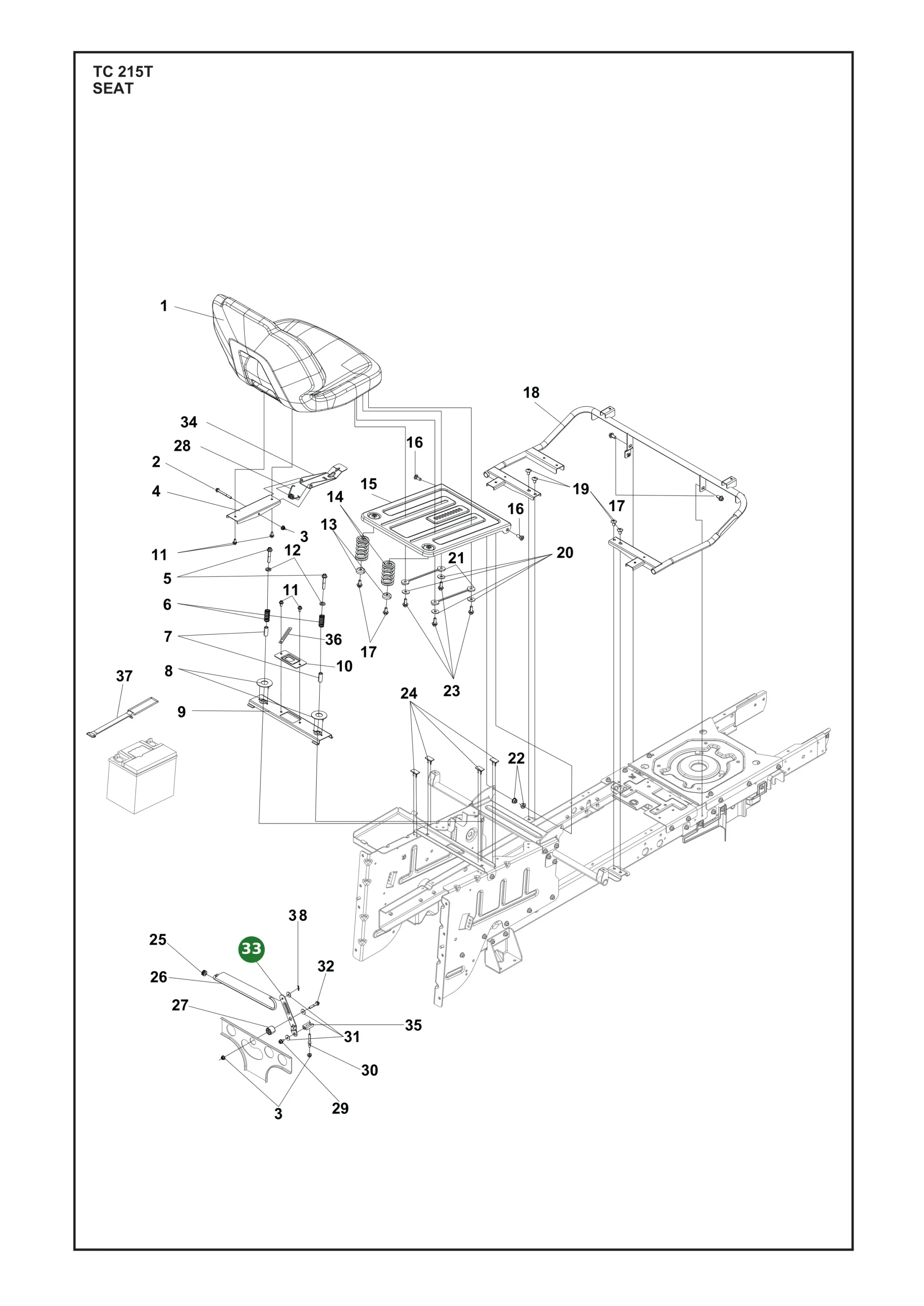 Position im Ersatzteilkatalog