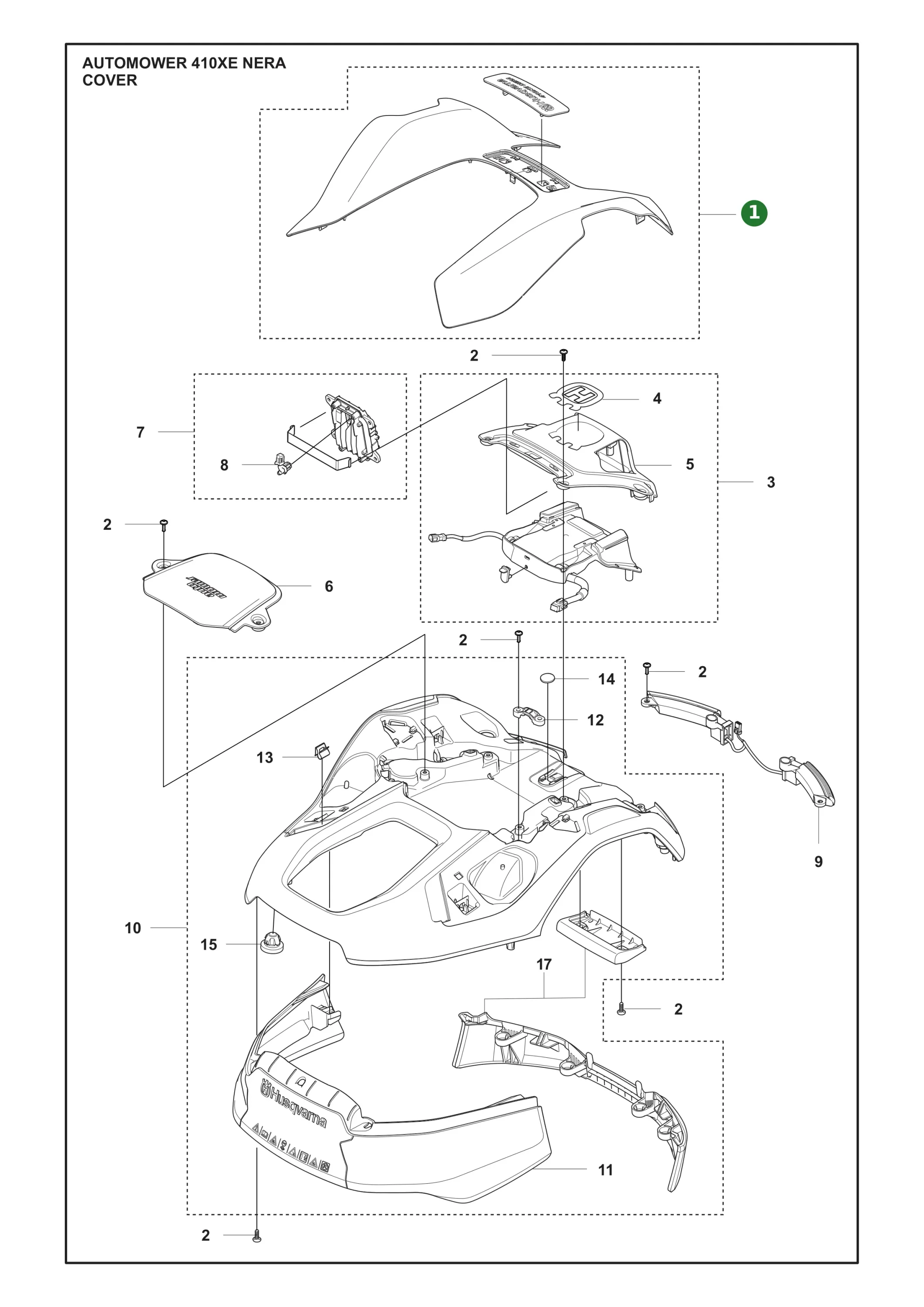 Position im Ersatzteilkatalog