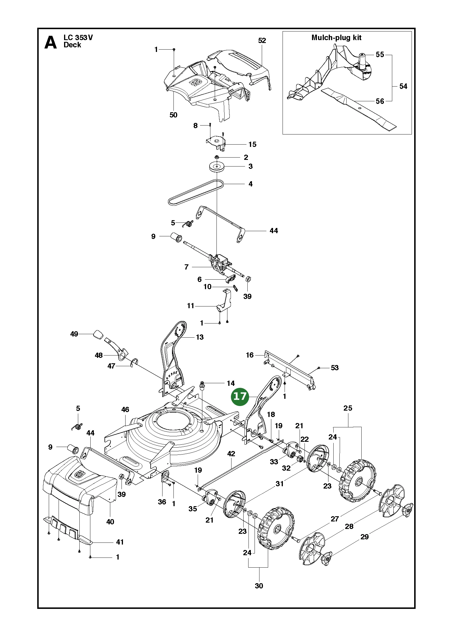 Position im Ersatzteilkatalog