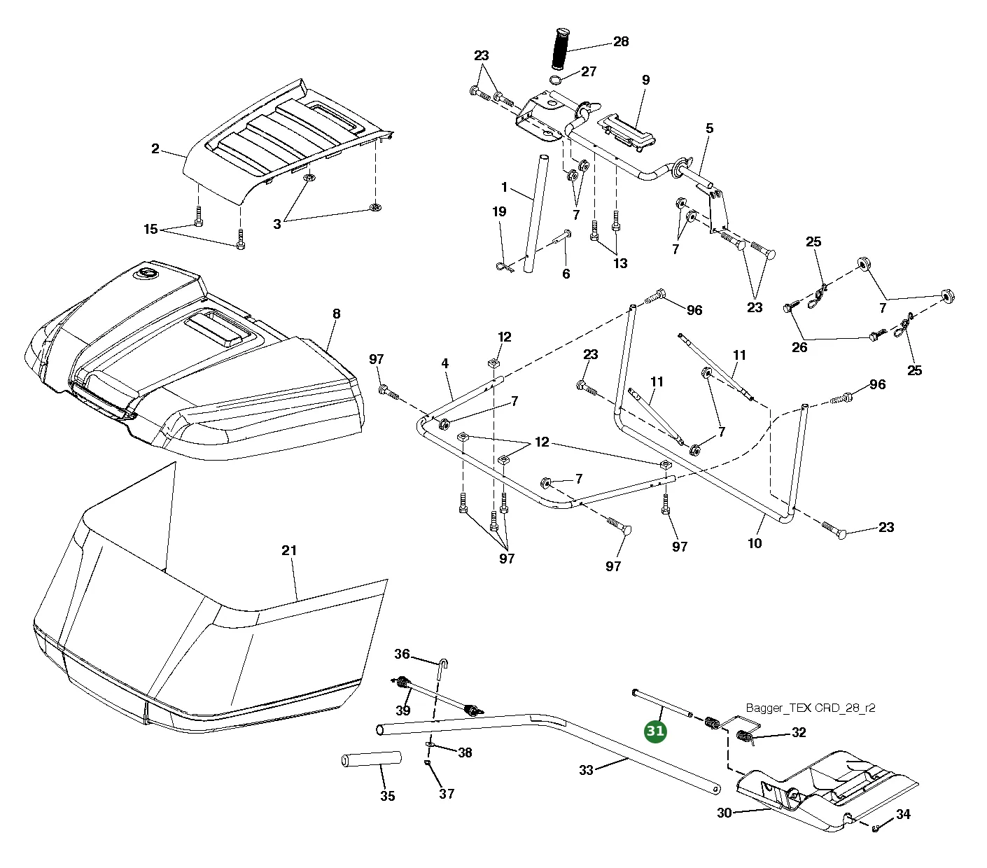 Position im Ersatzteilkatalog