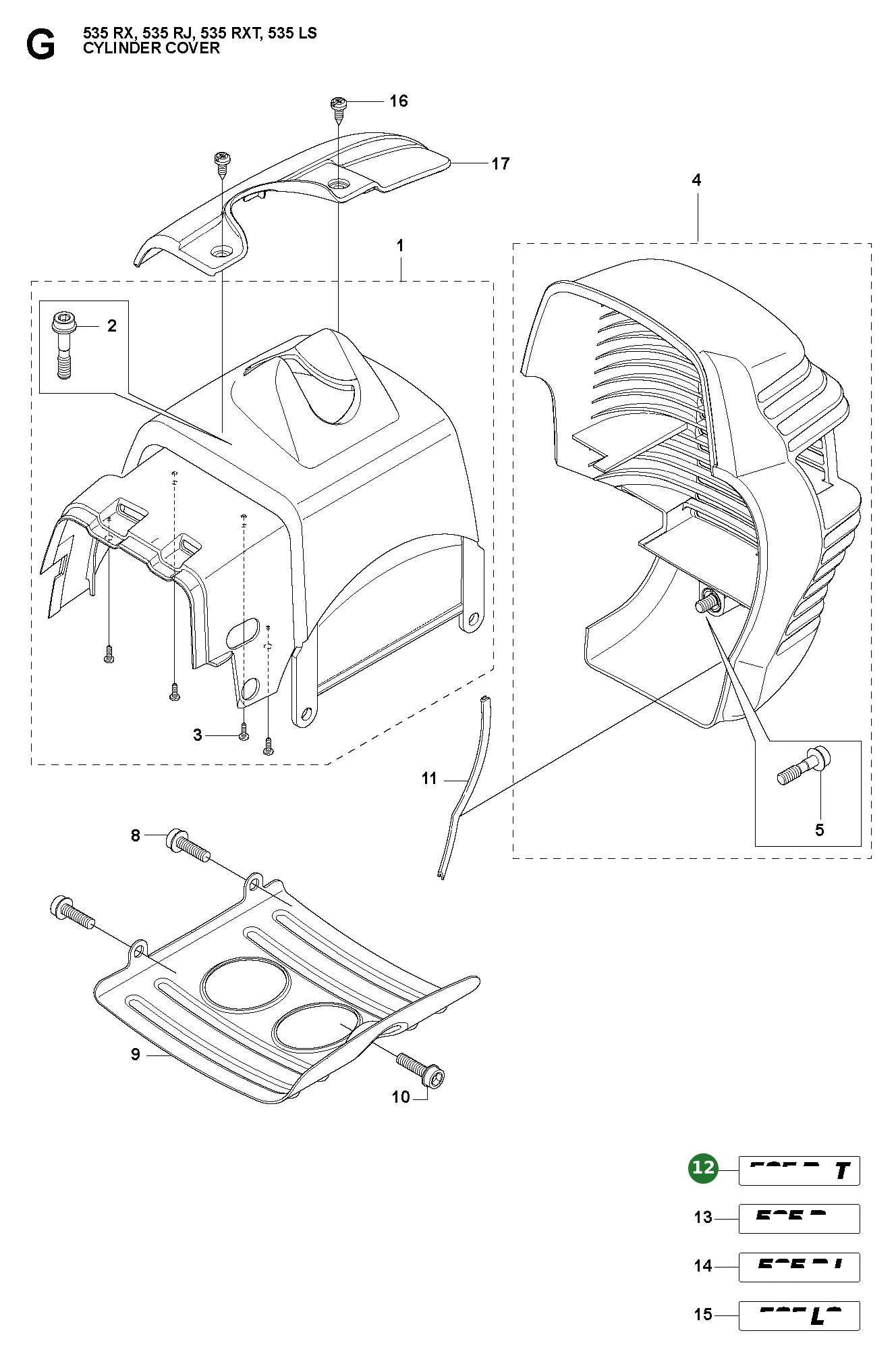 Position im Ersatzteilkatalog