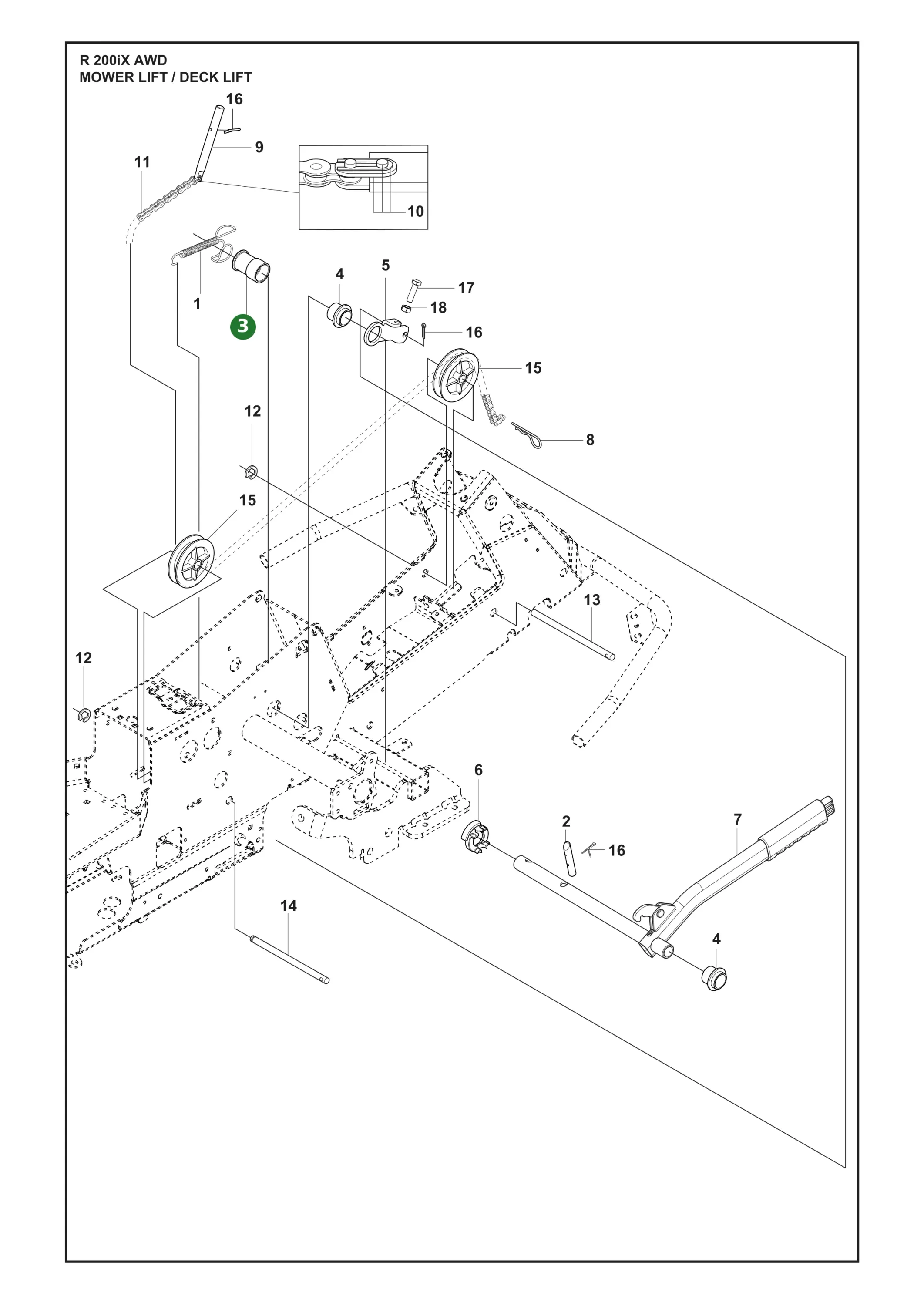 Position im Ersatzteilkatalog