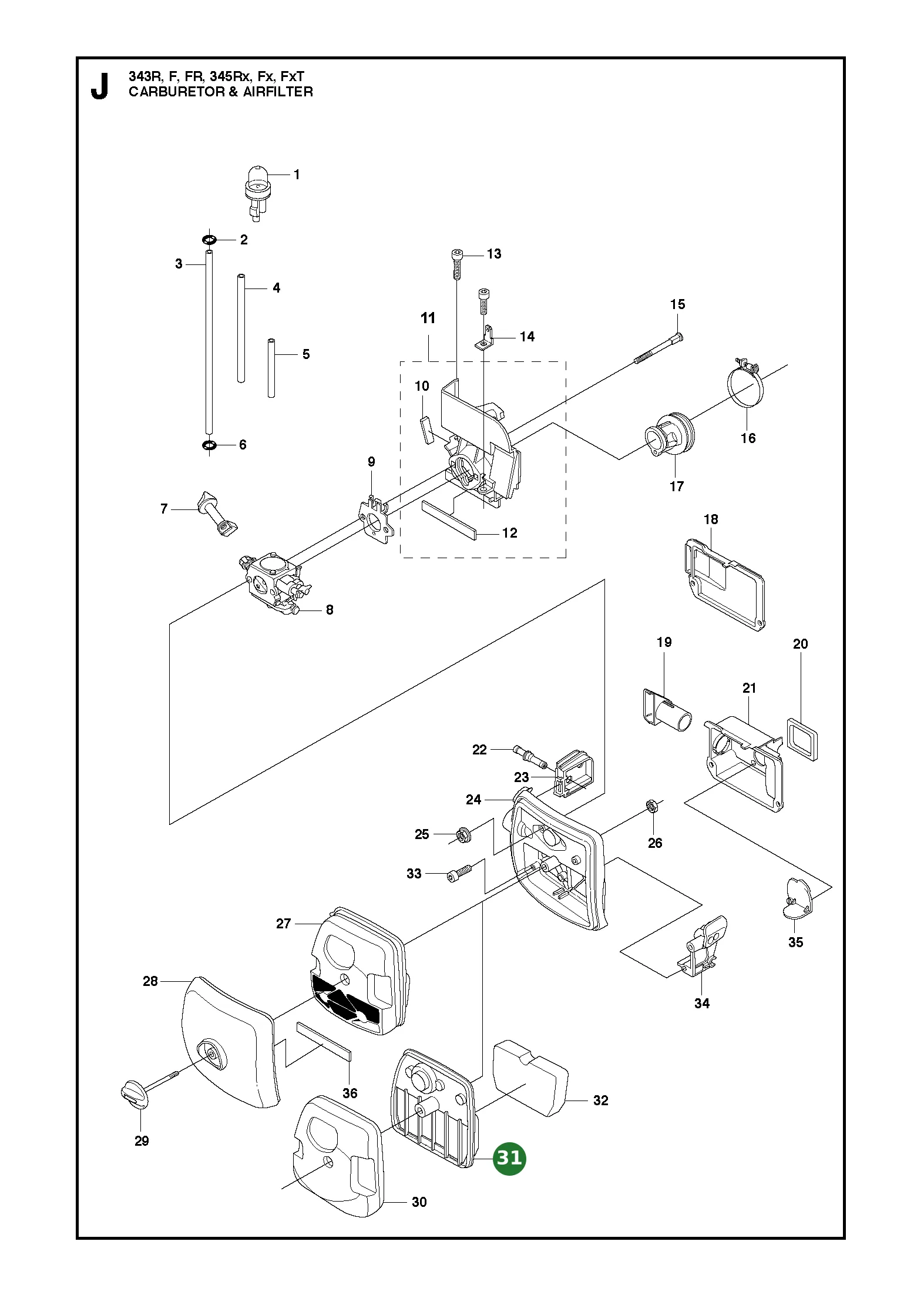 Position im Ersatzteilkatalog