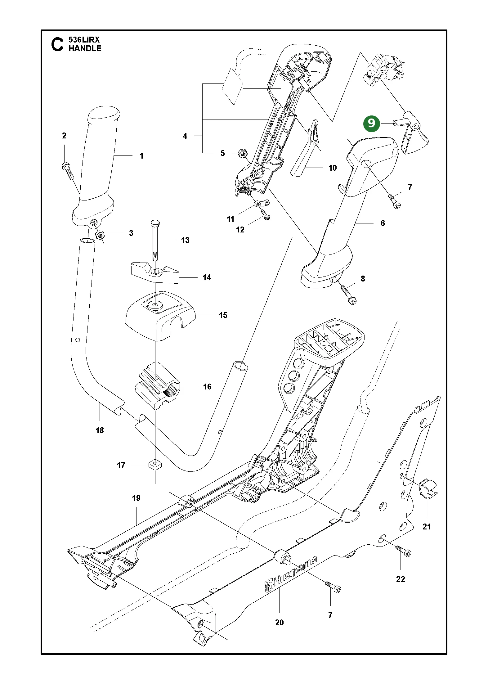 Position im Ersatzteilkatalog