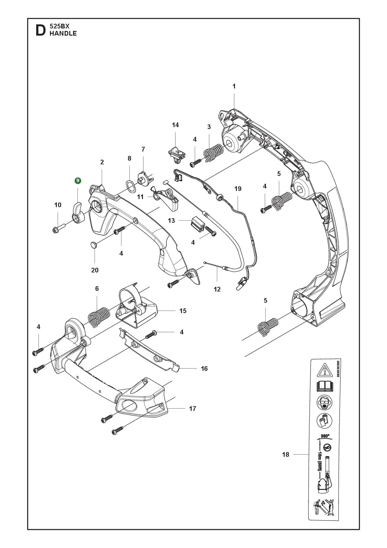 Position im Ersatzteilkatalog