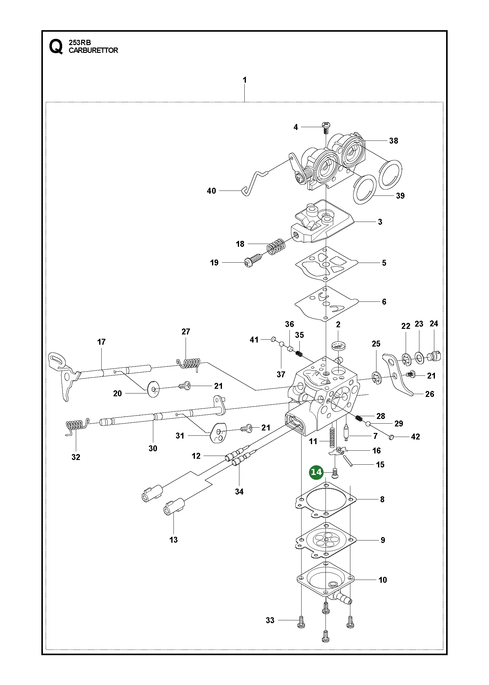 Position im Ersatzteilkatalog