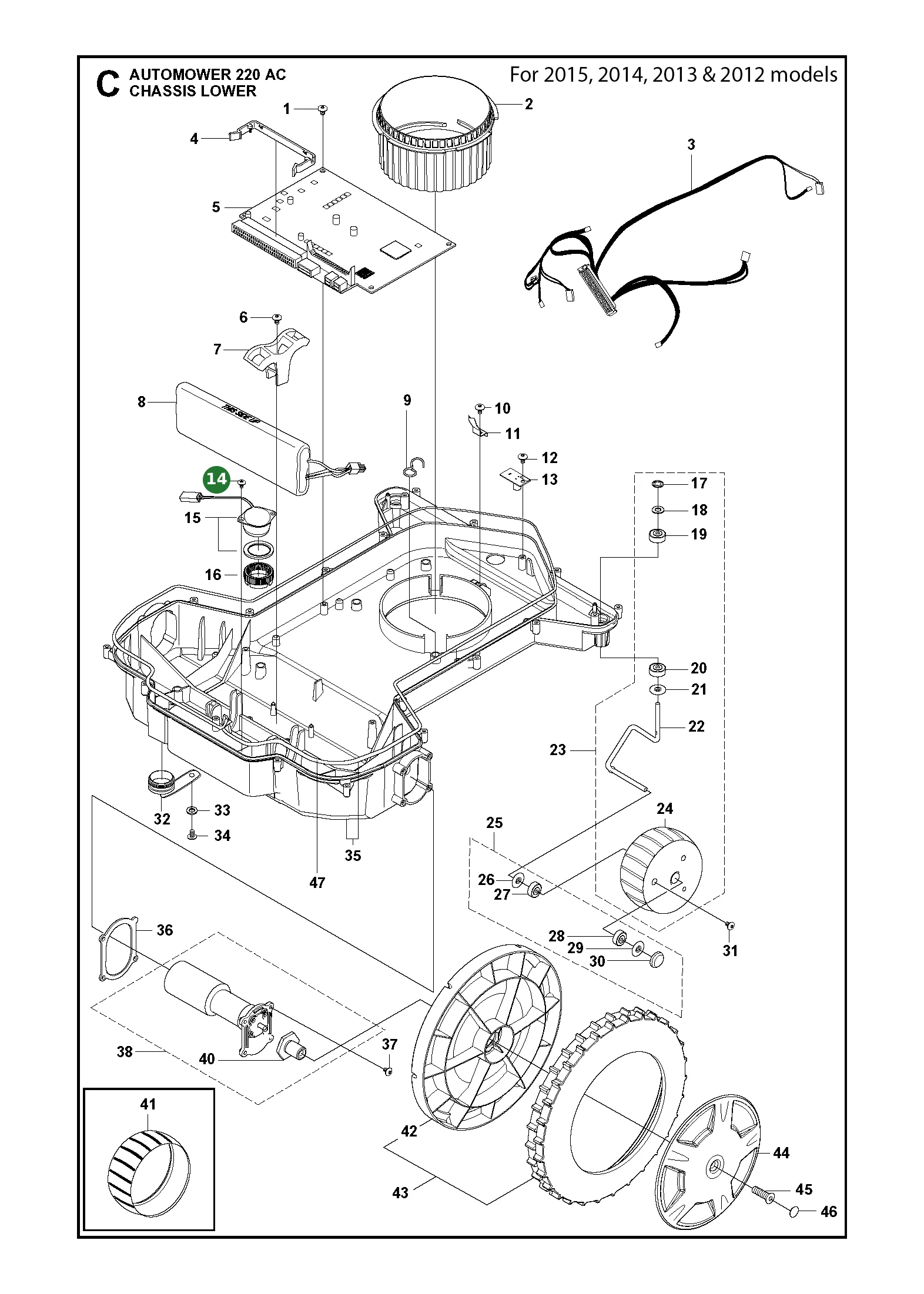 Position im Ersatzteilkatalog