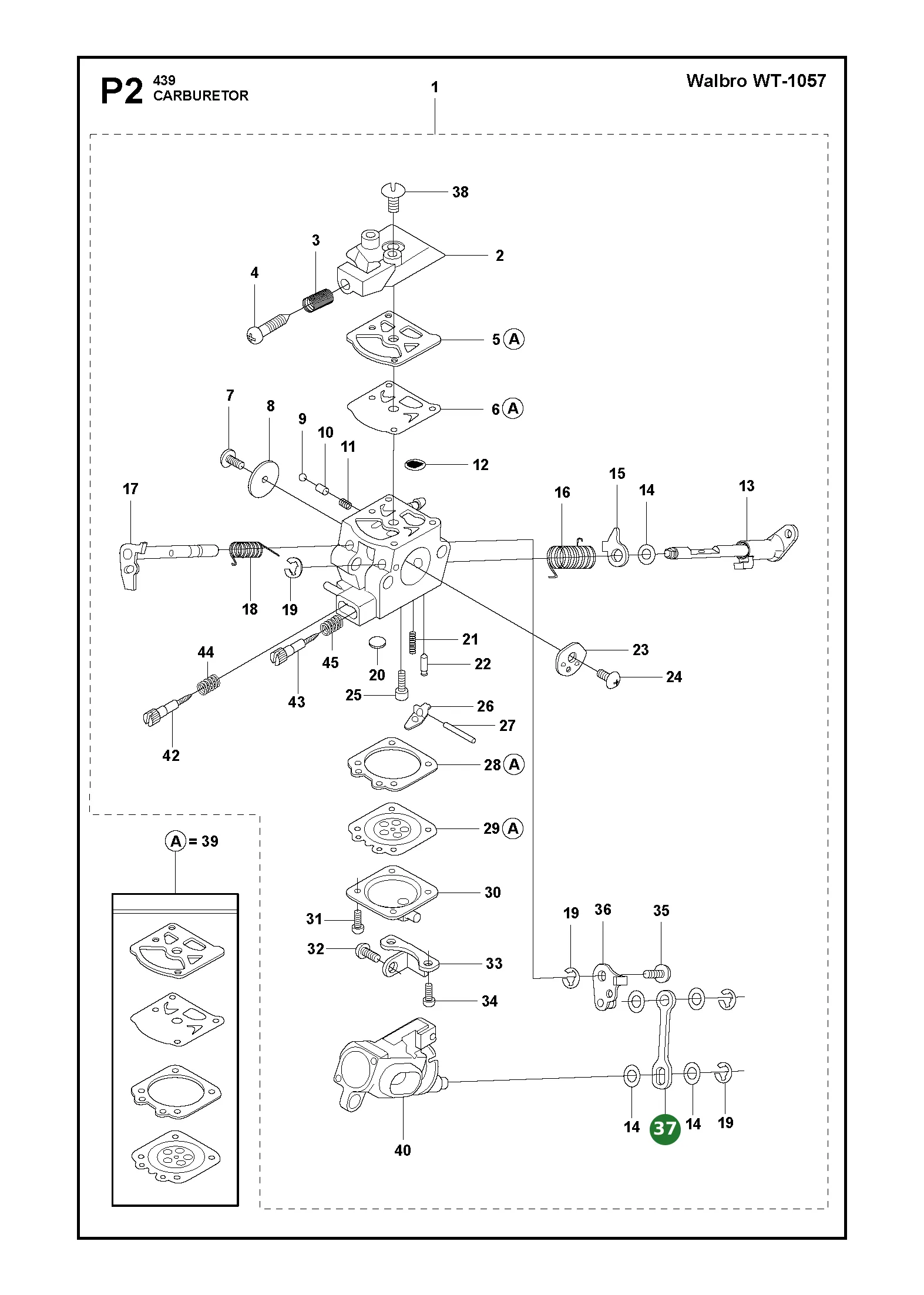 Position im Ersatzteilkatalog