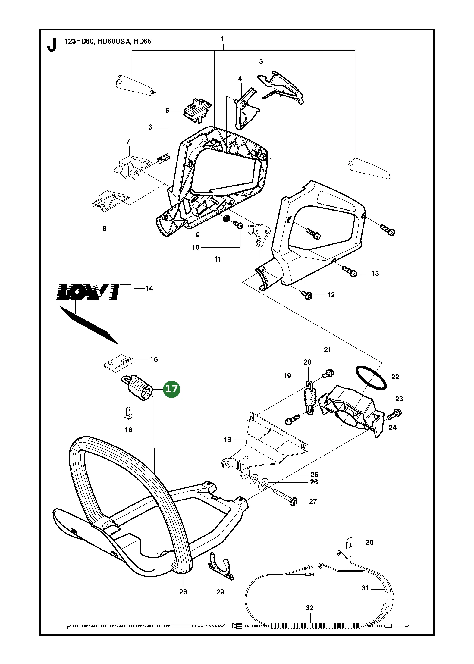 Position im Ersatzteilkatalog