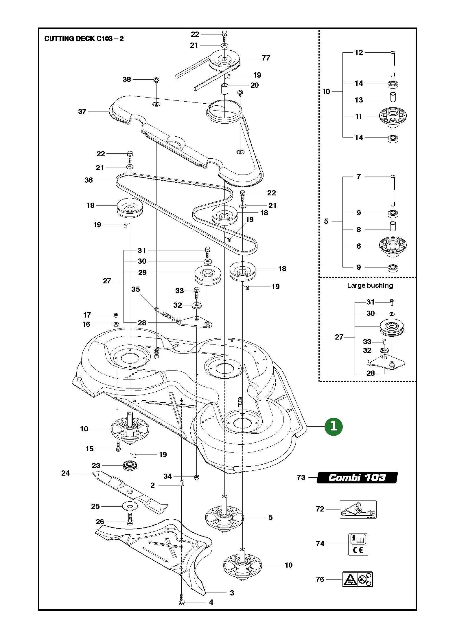 Position im Ersatzteilkatalog