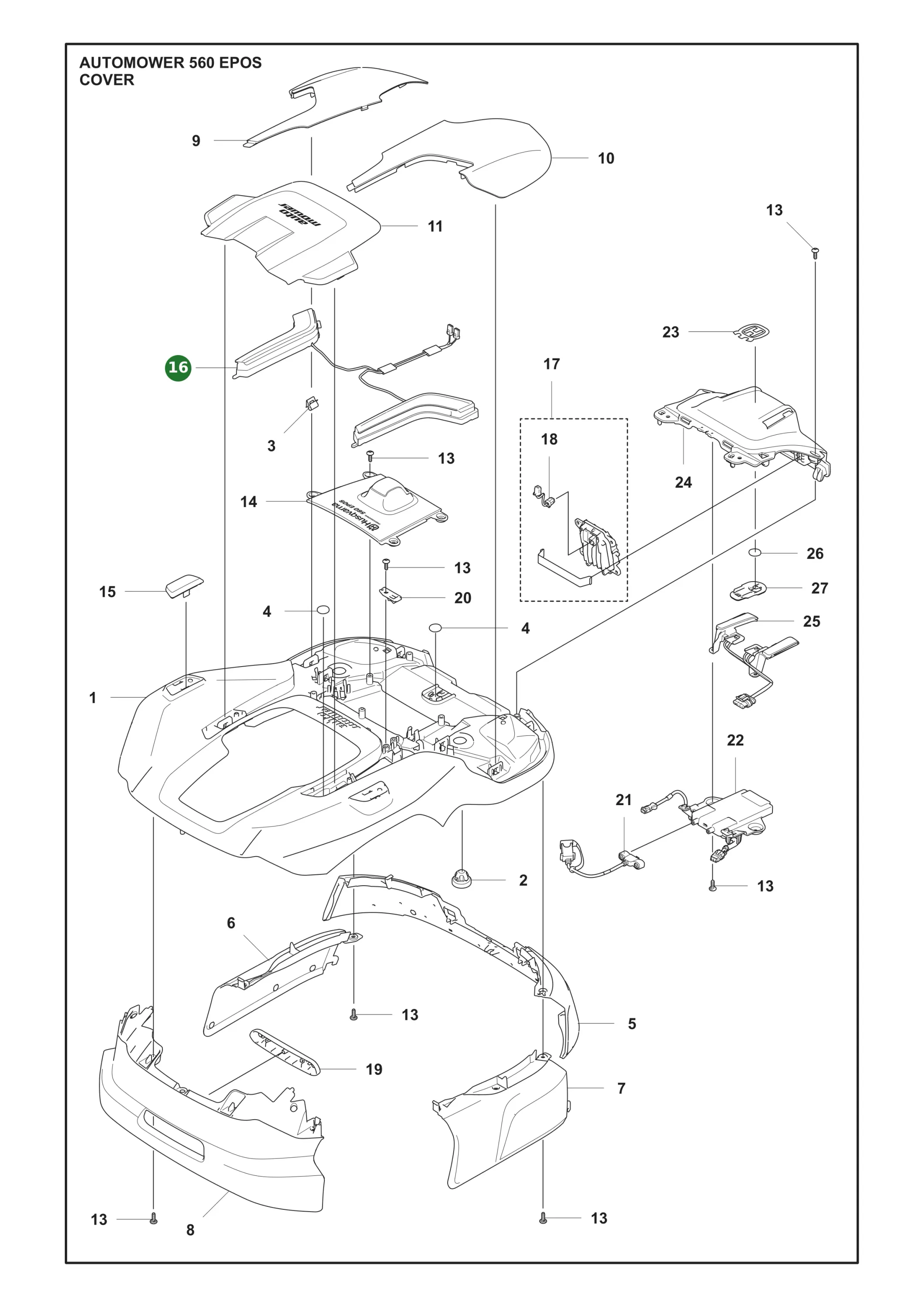 Position im Ersatzteilkatalog