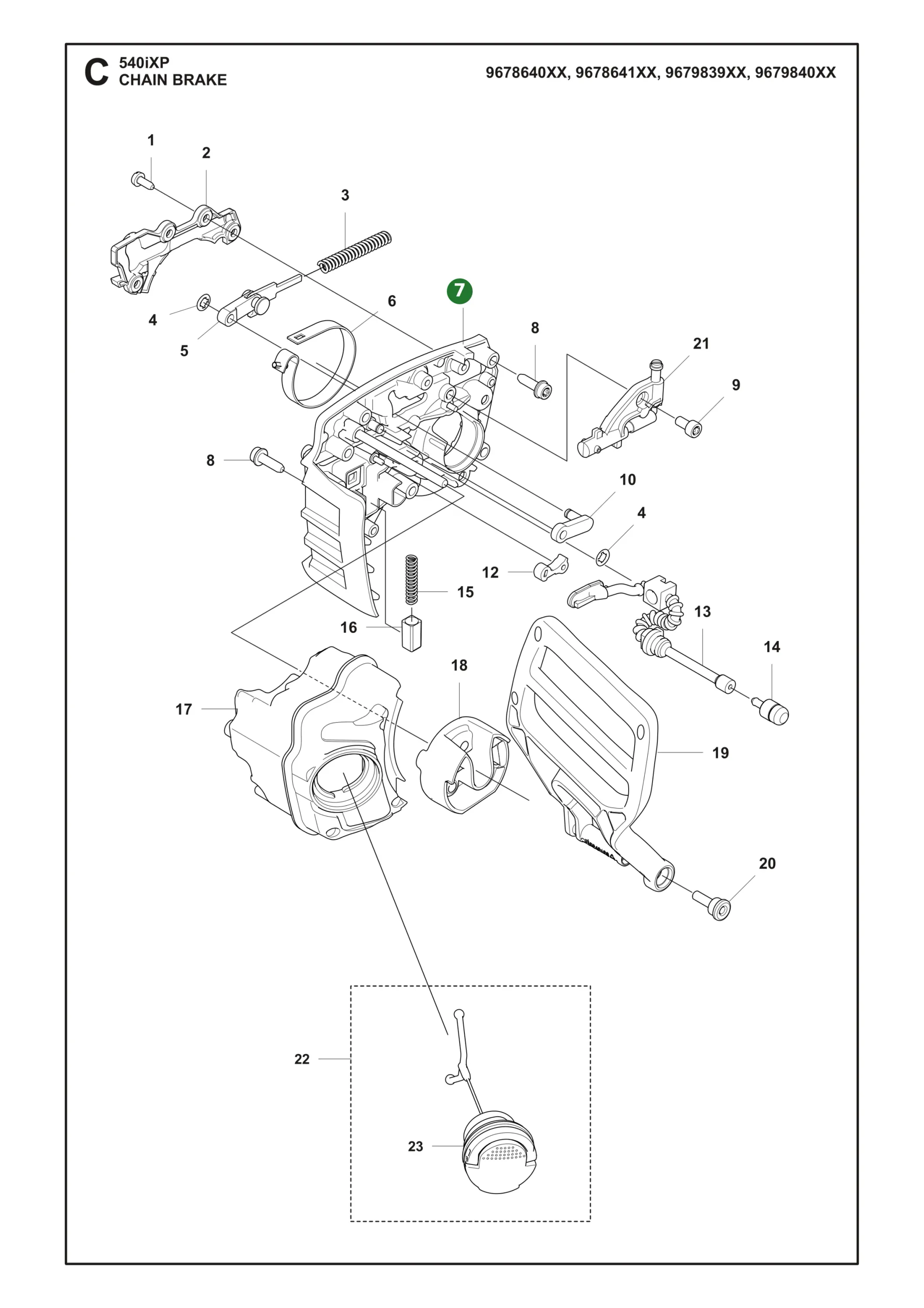 Position im Ersatzteilkatalog