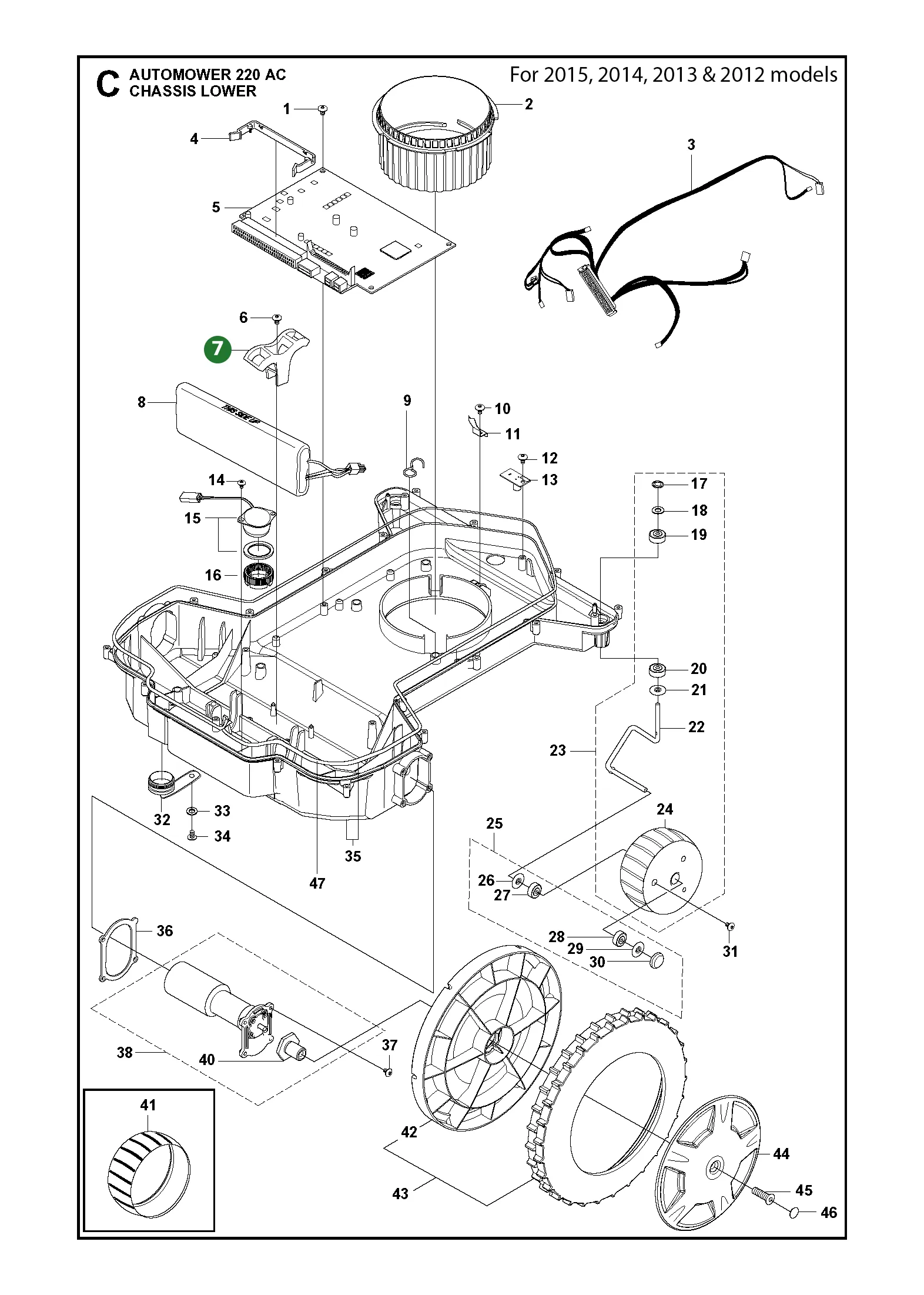 Position im Ersatzteilkatalog