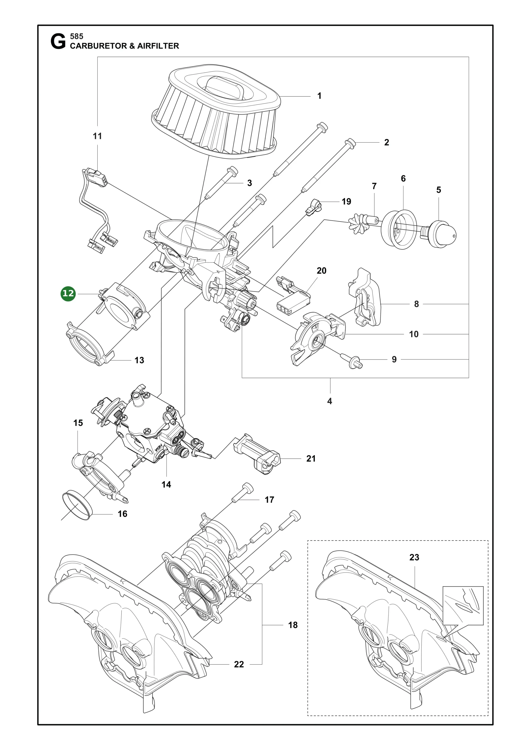 Position im Ersatzteilkatalog