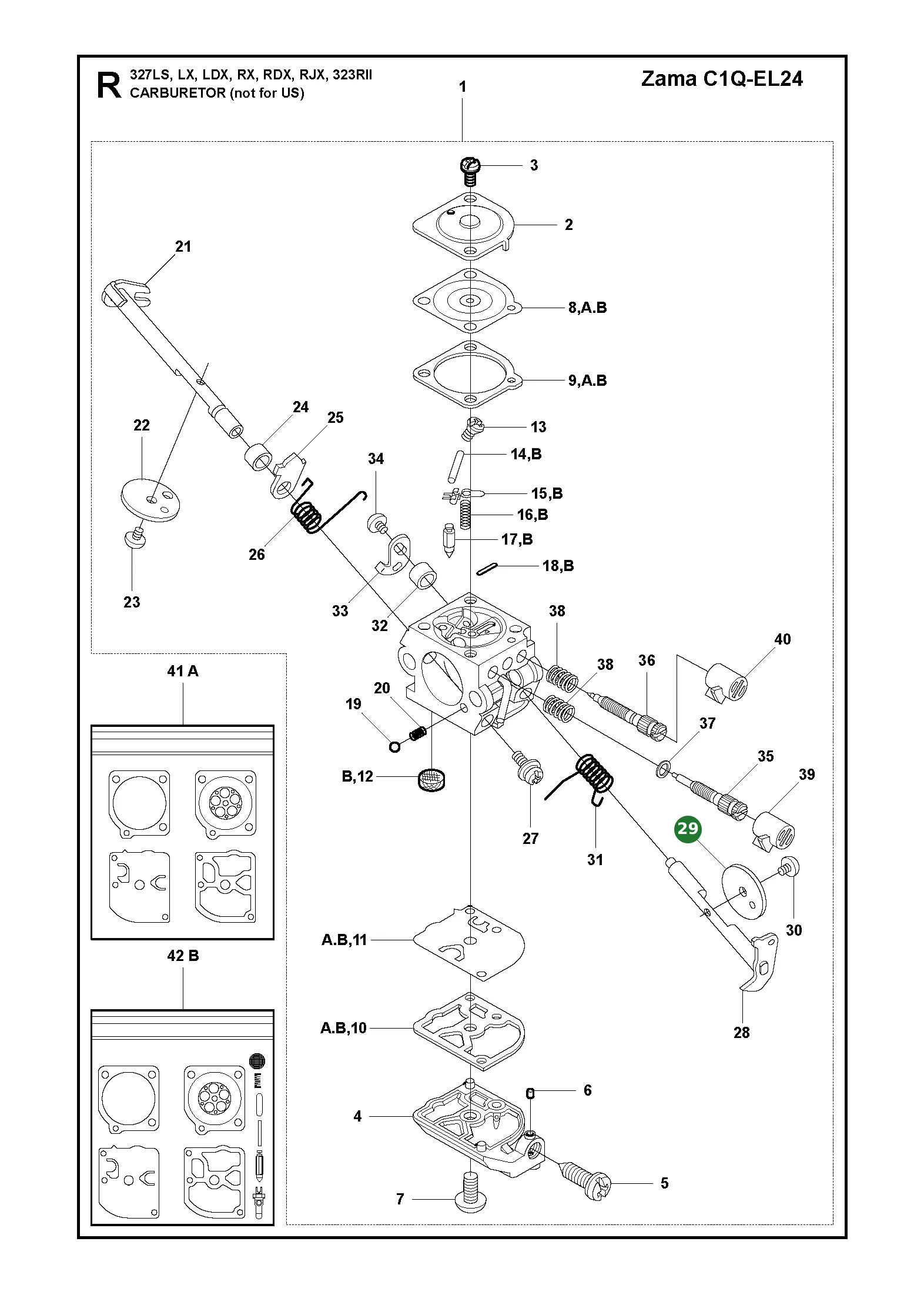 Position im Ersatzteilkatalog