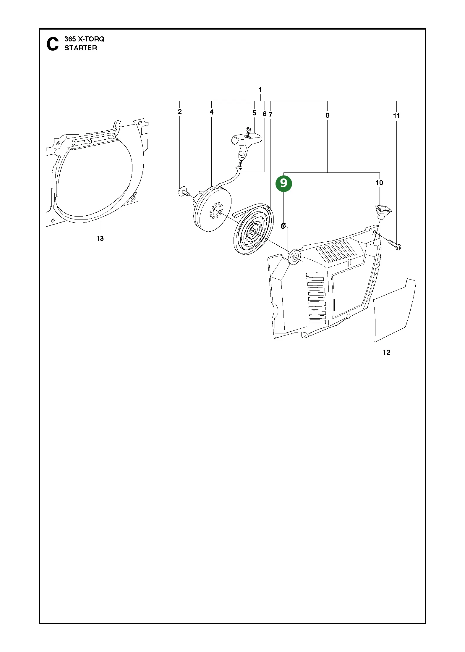 Position im Ersatzteilkatalog