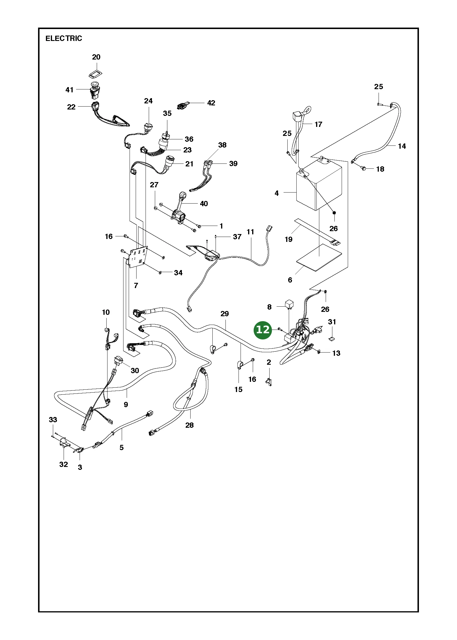 Position im Ersatzteilkatalog