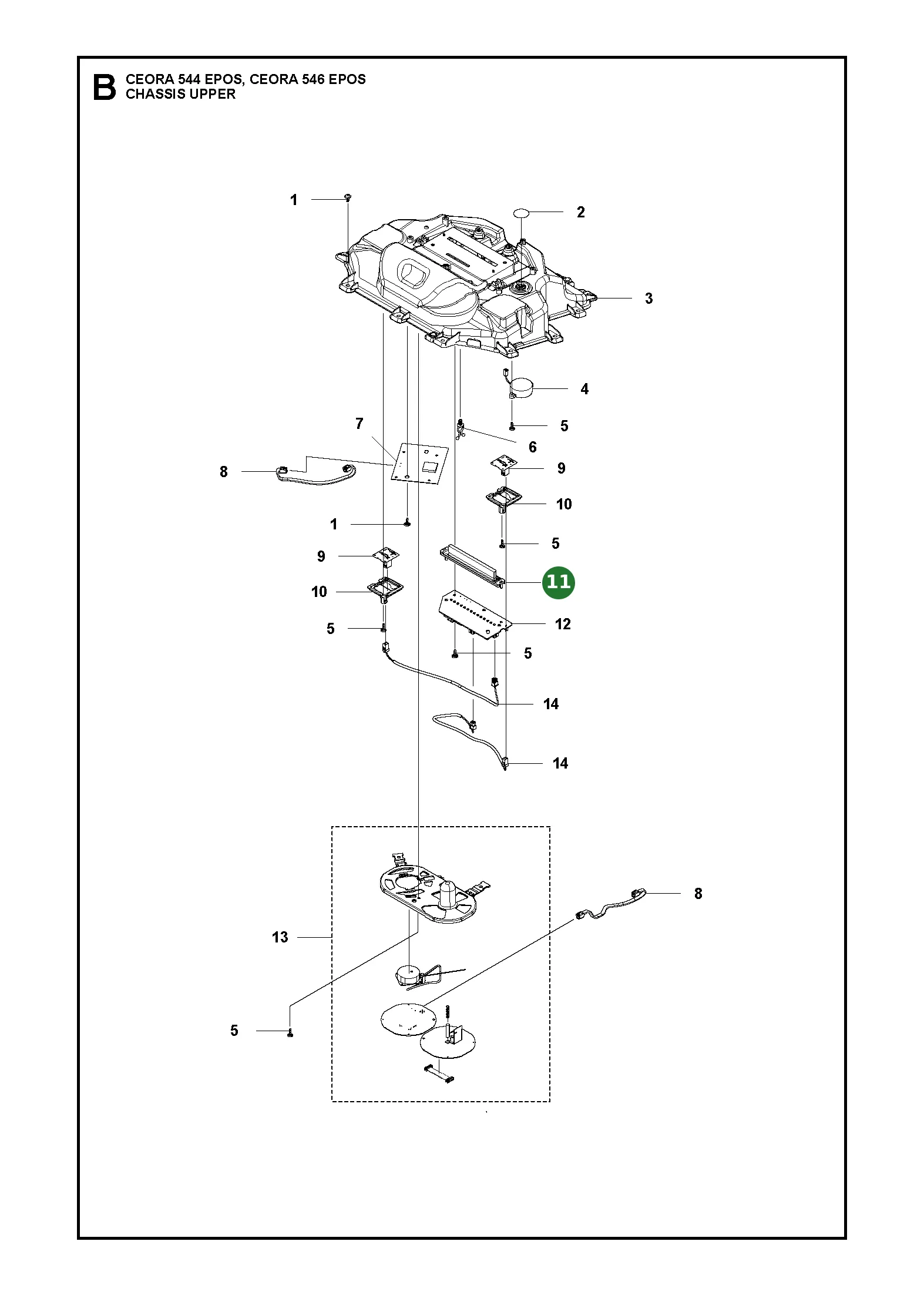 Position im Ersatzteilkatalog