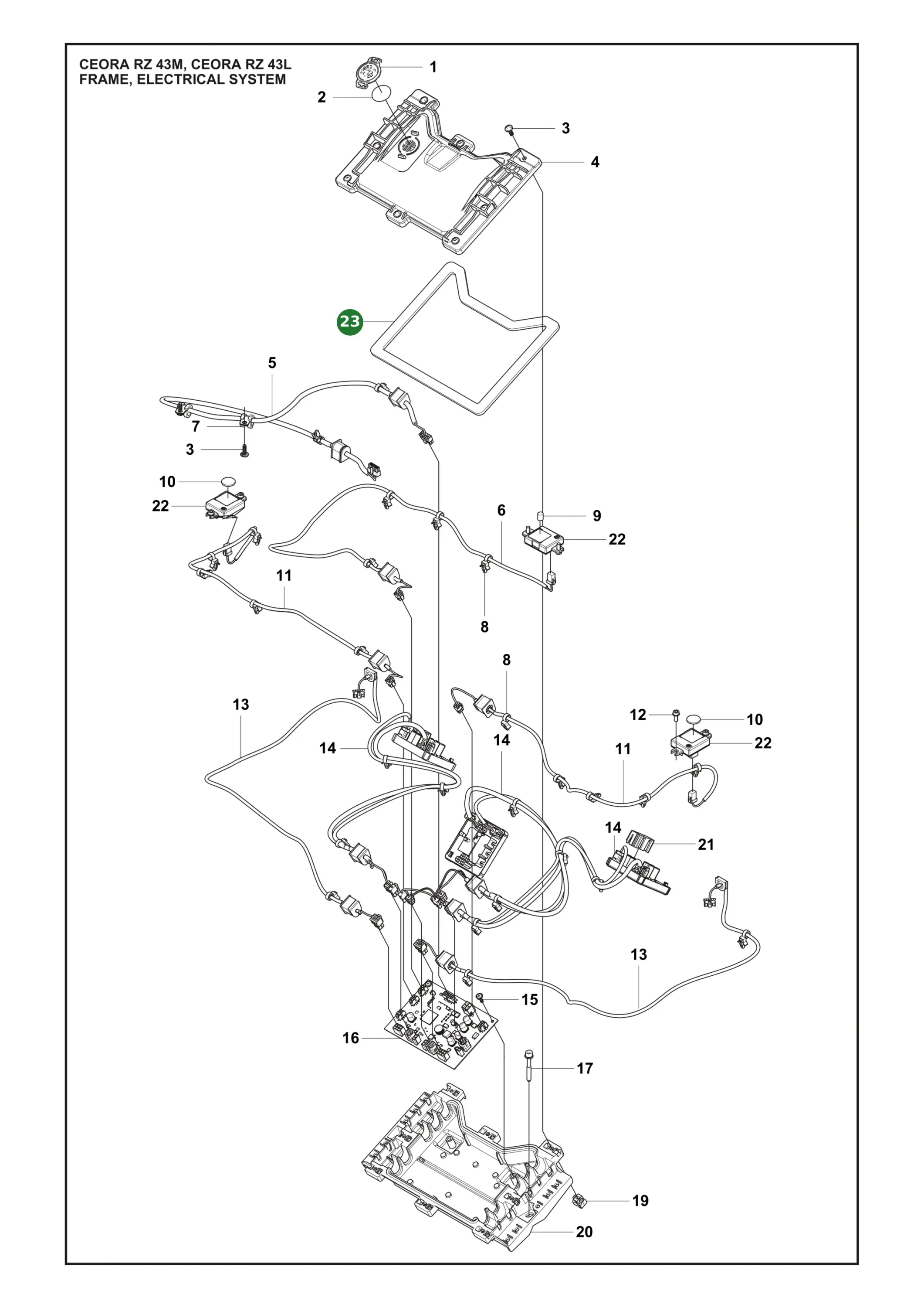 Position im Ersatzteilkatalog