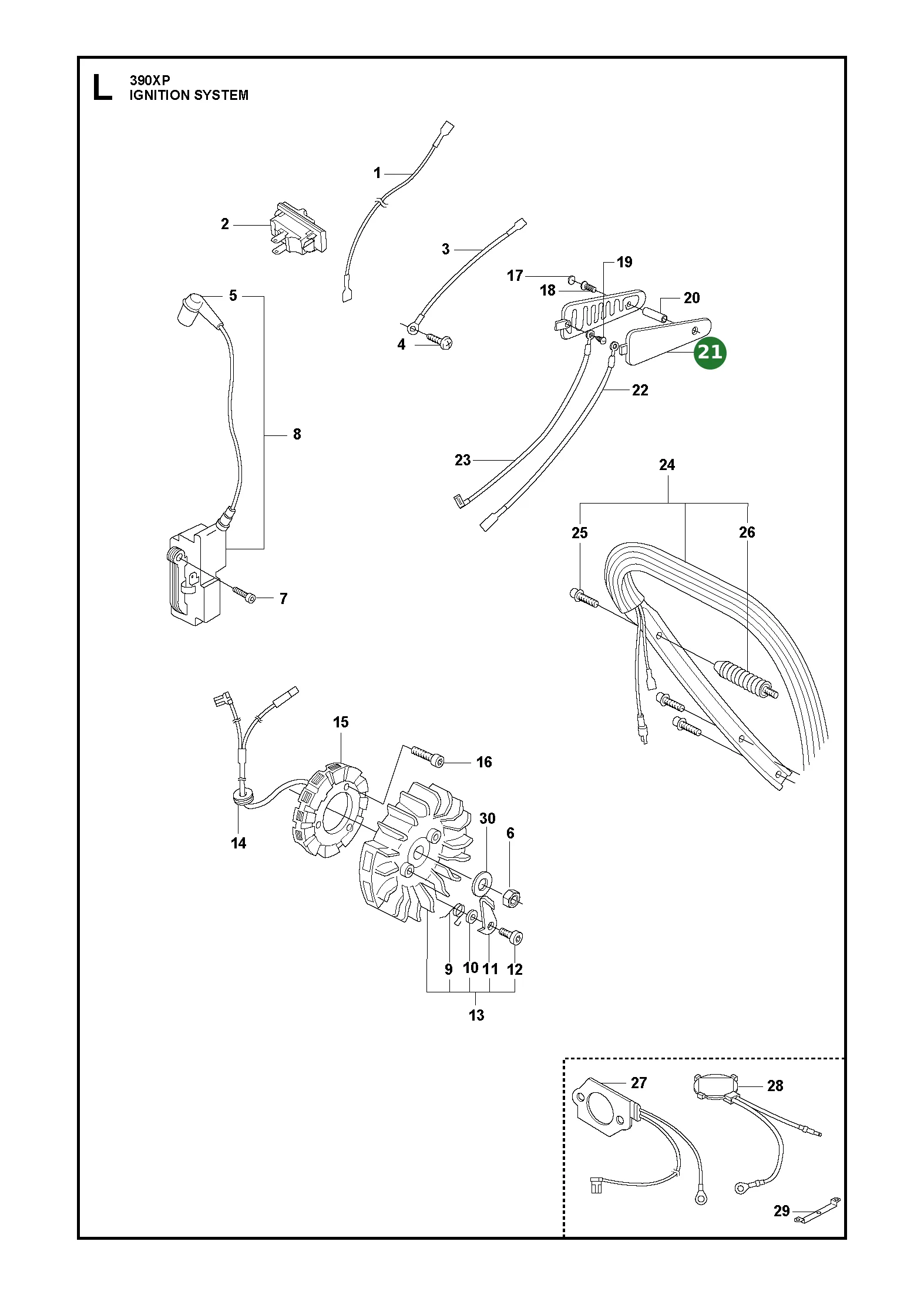 Position im Ersatzteilkatalog