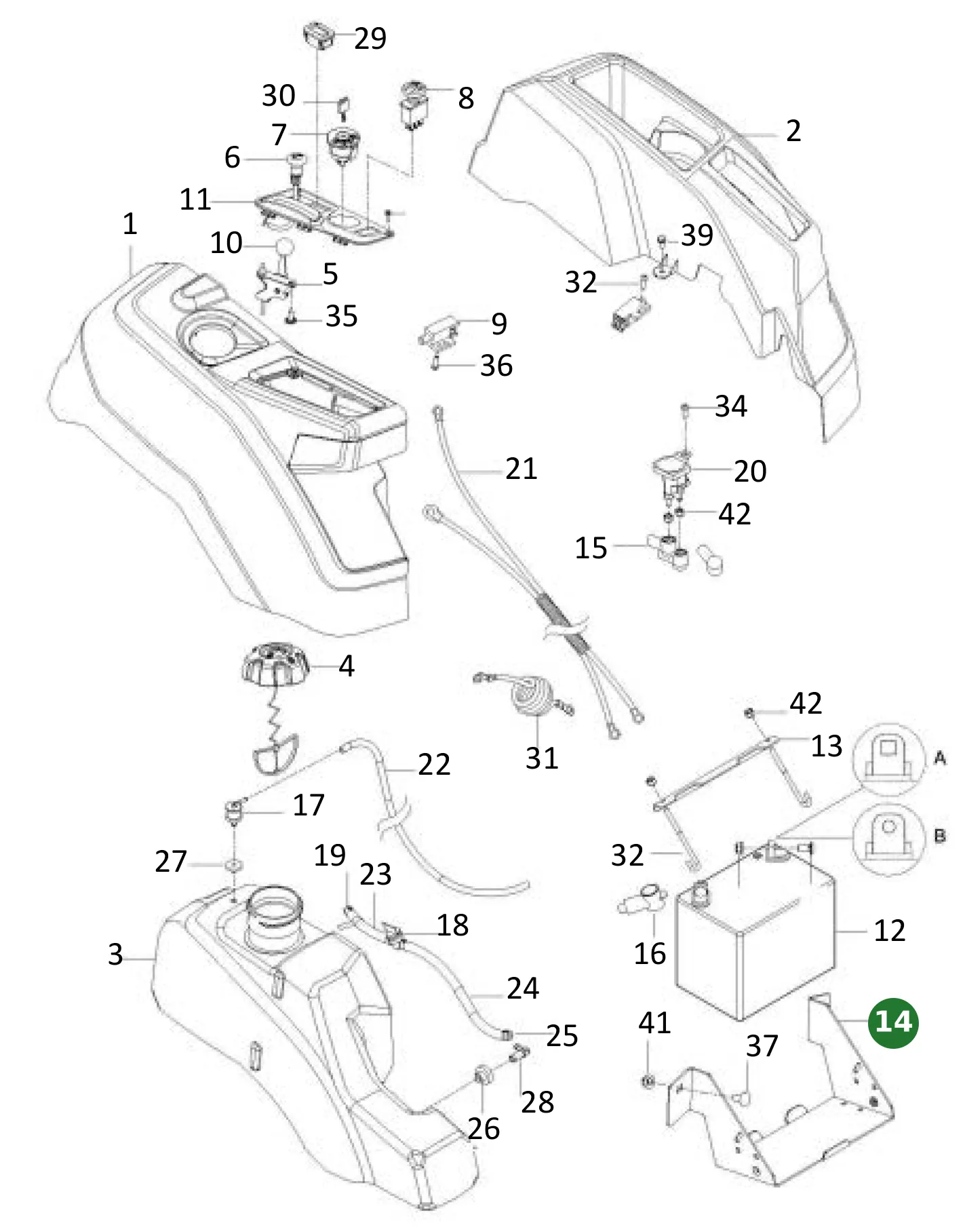 Position im Ersatzteilkatalog