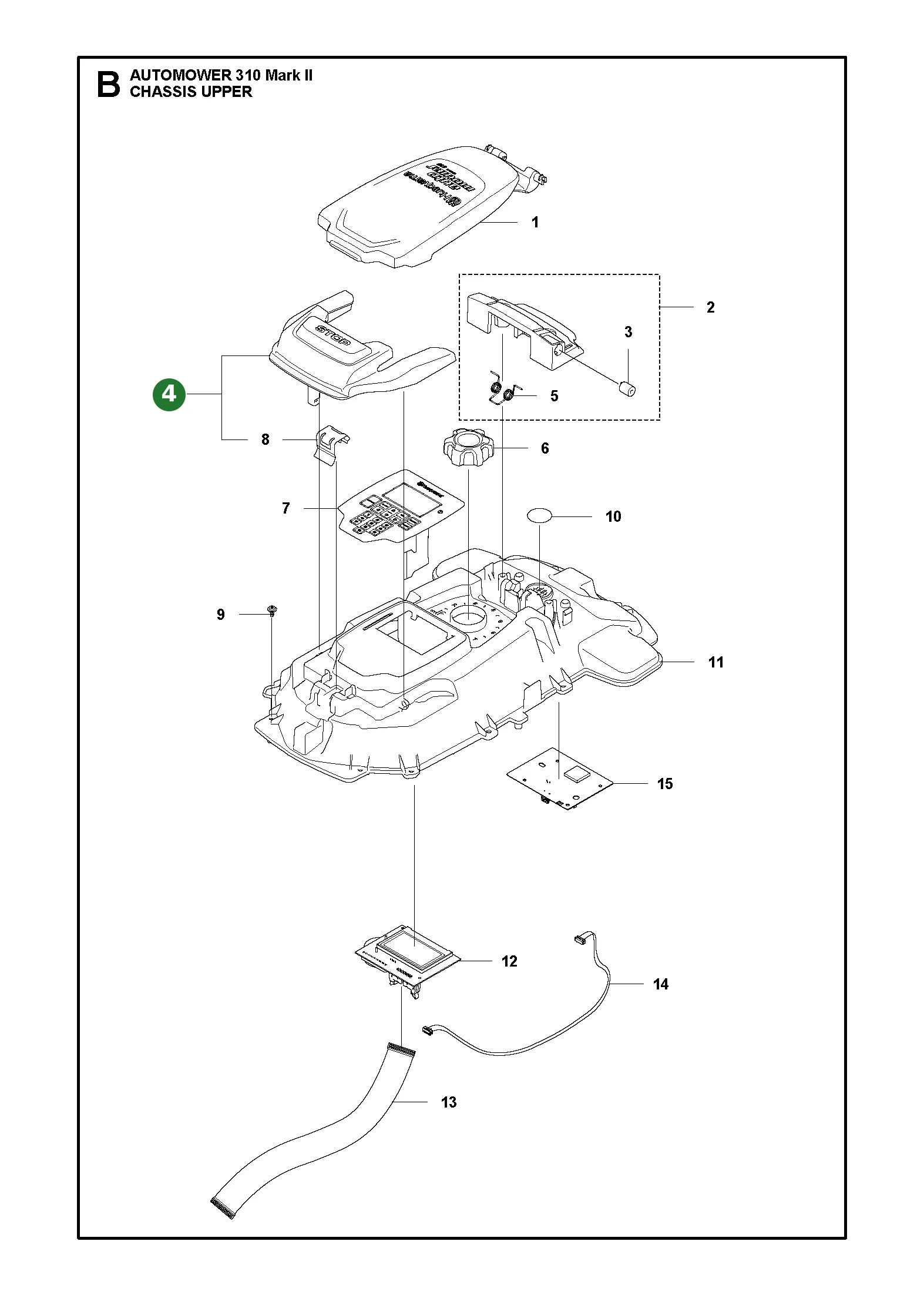 Position im Ersatzteilkatalog