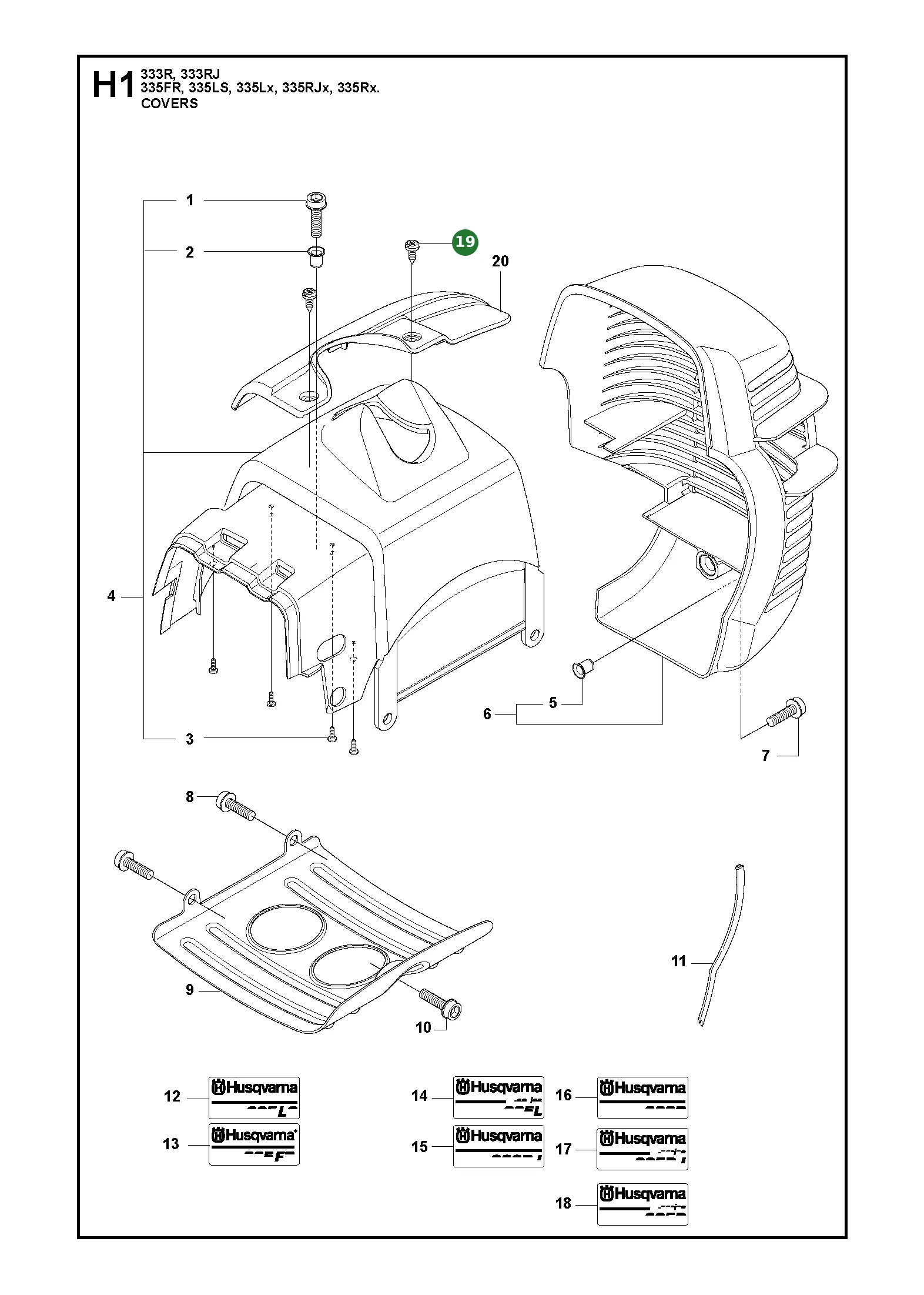 Position im Ersatzteilkatalog