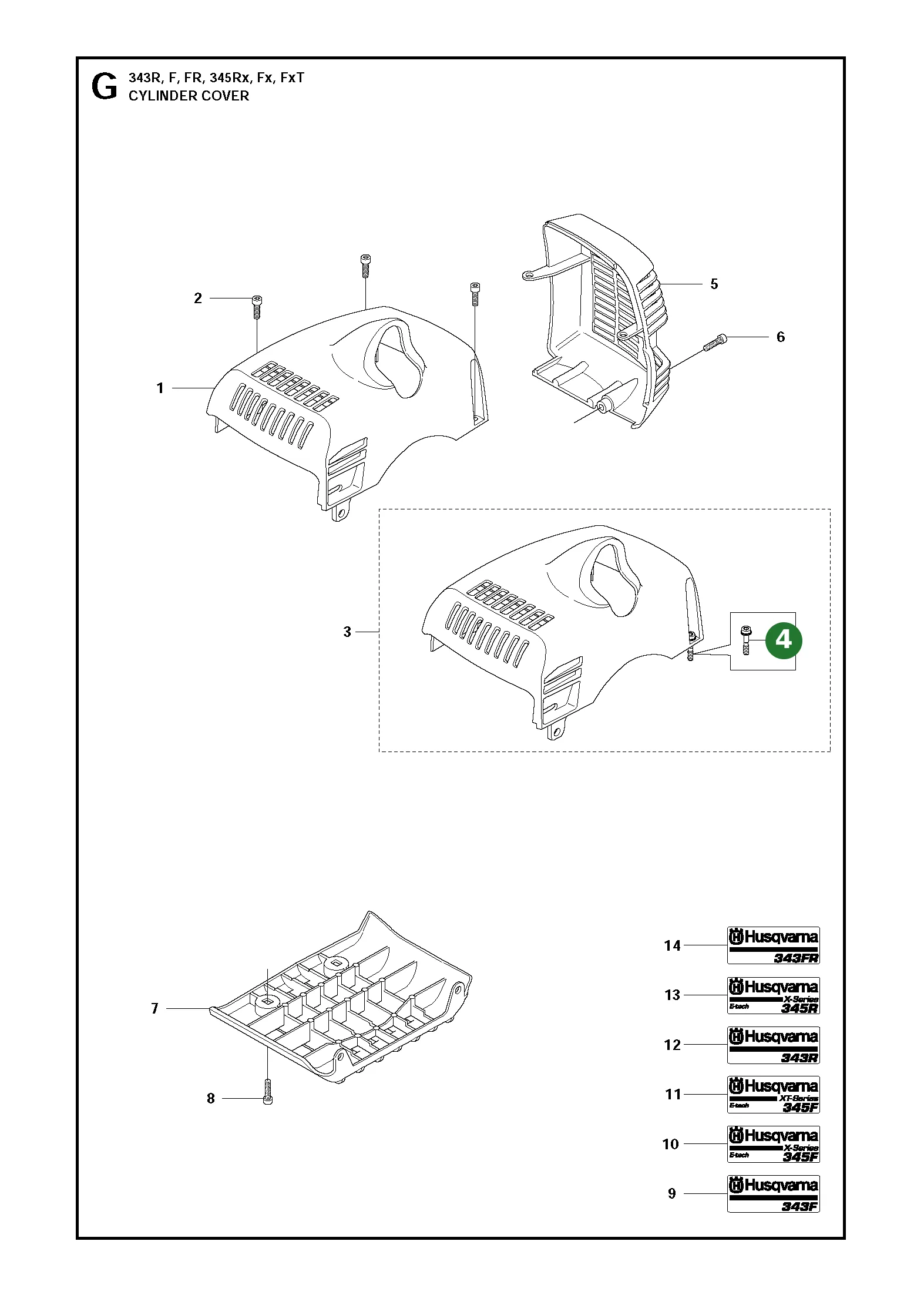 Position im Ersatzteilkatalog