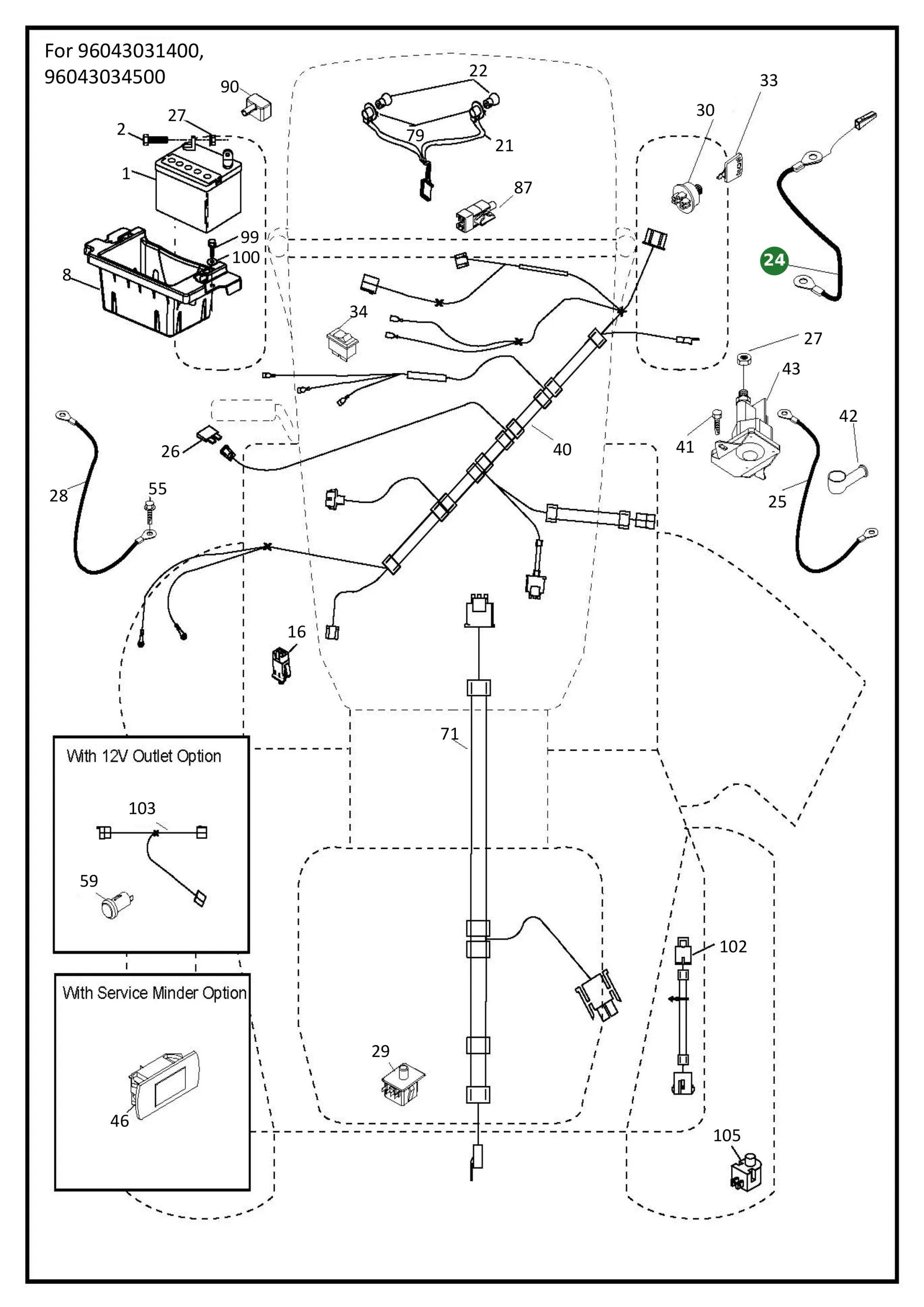 Position im Ersatzteilkatalog