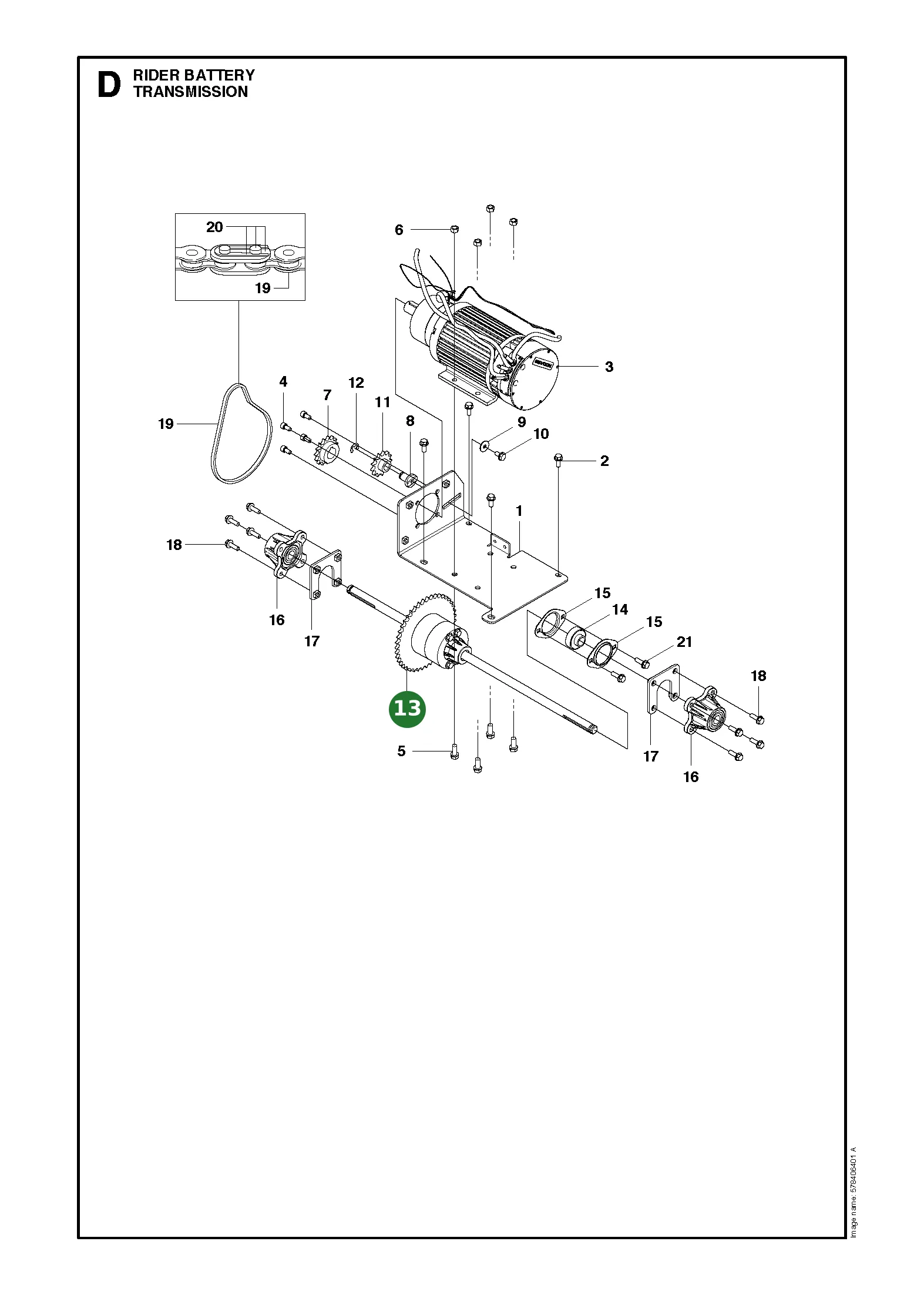 Position im Ersatzteilkatalog