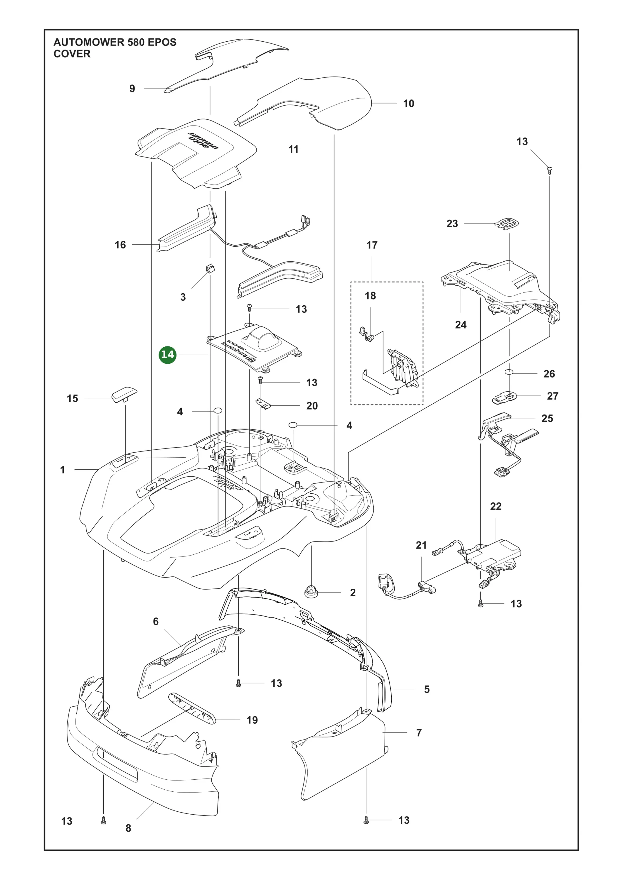 Position im Ersatzteilkatalog